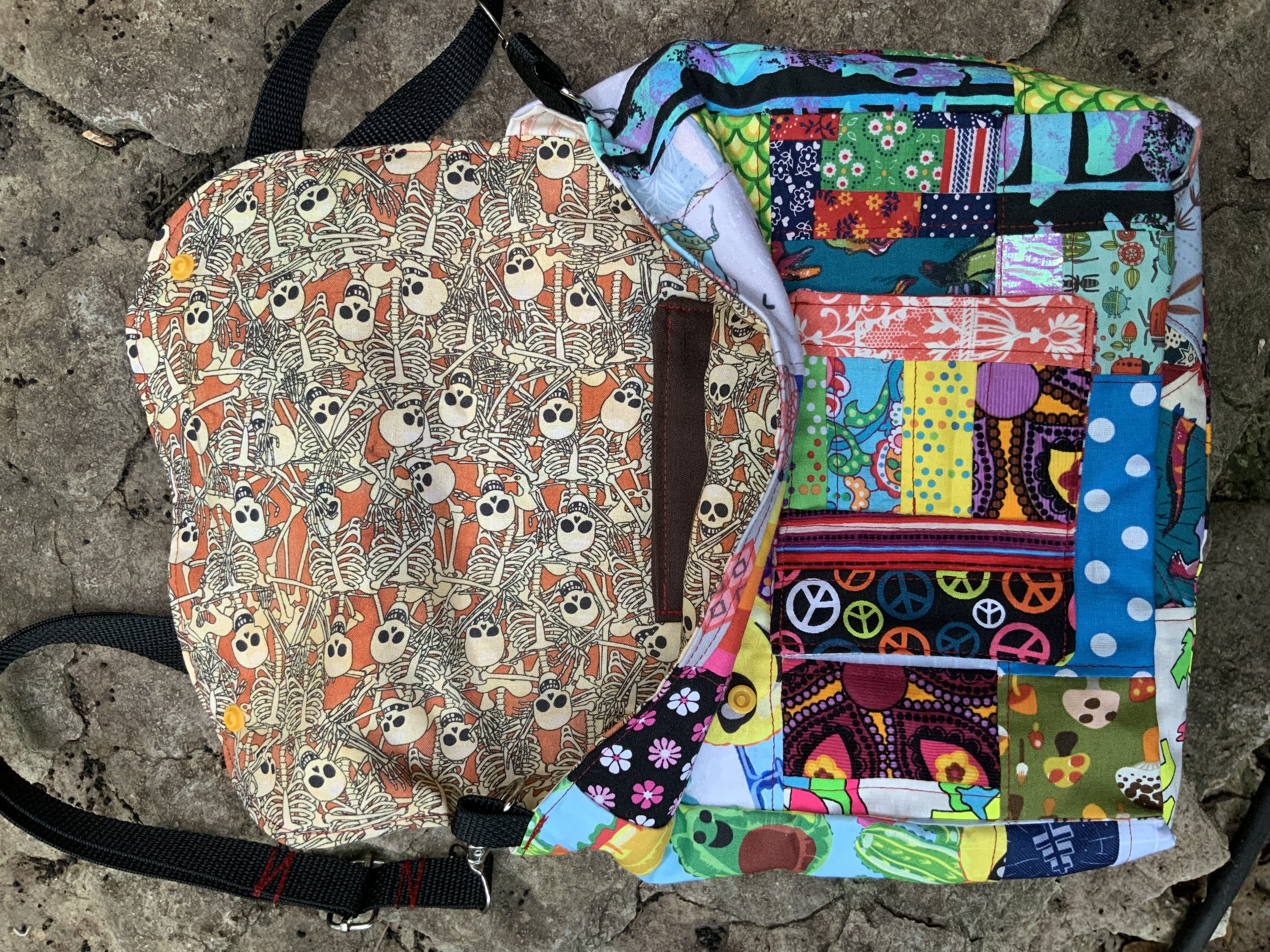 Handmade patchwork purse 
