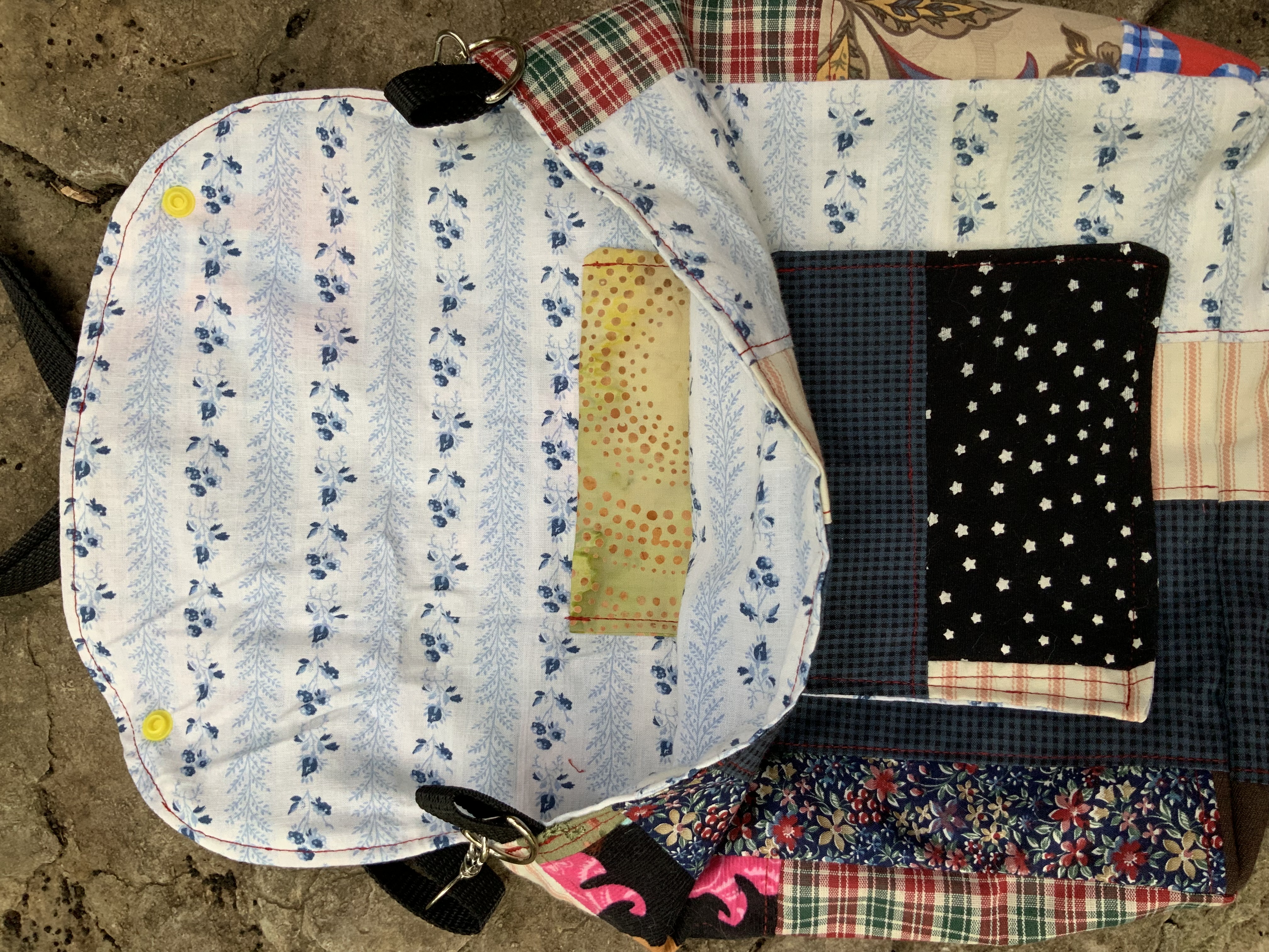 Handmade patchwork purse