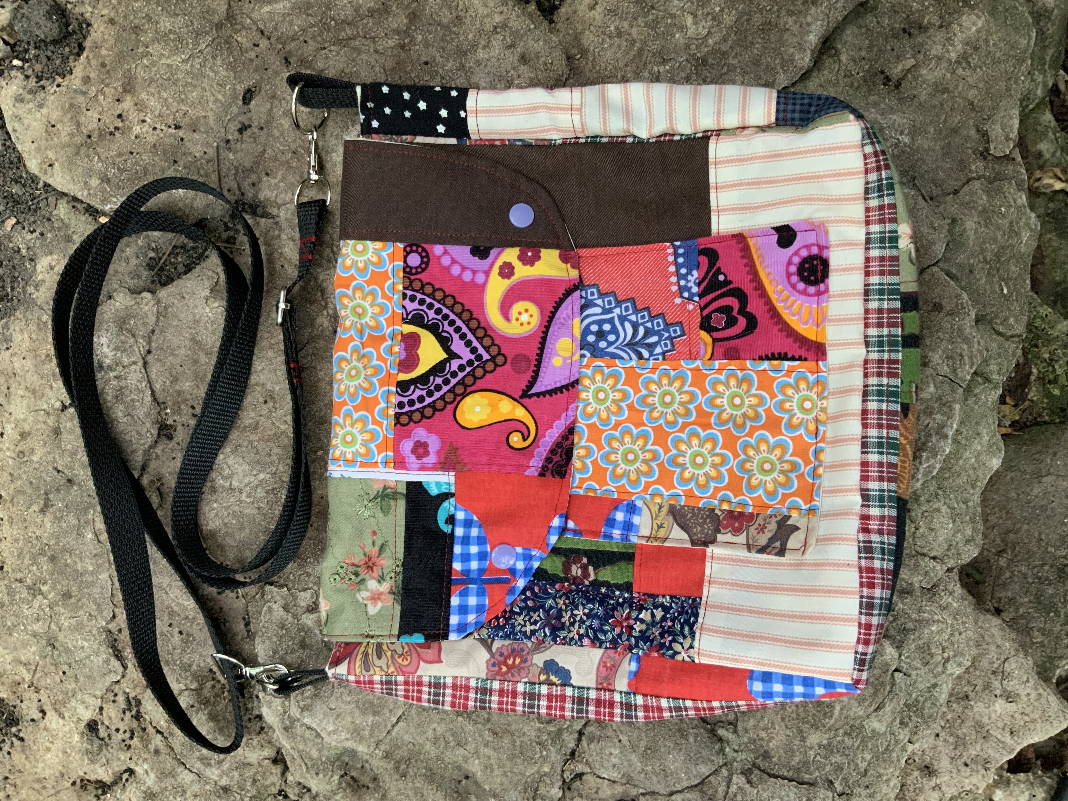 Handmade patchwork purse