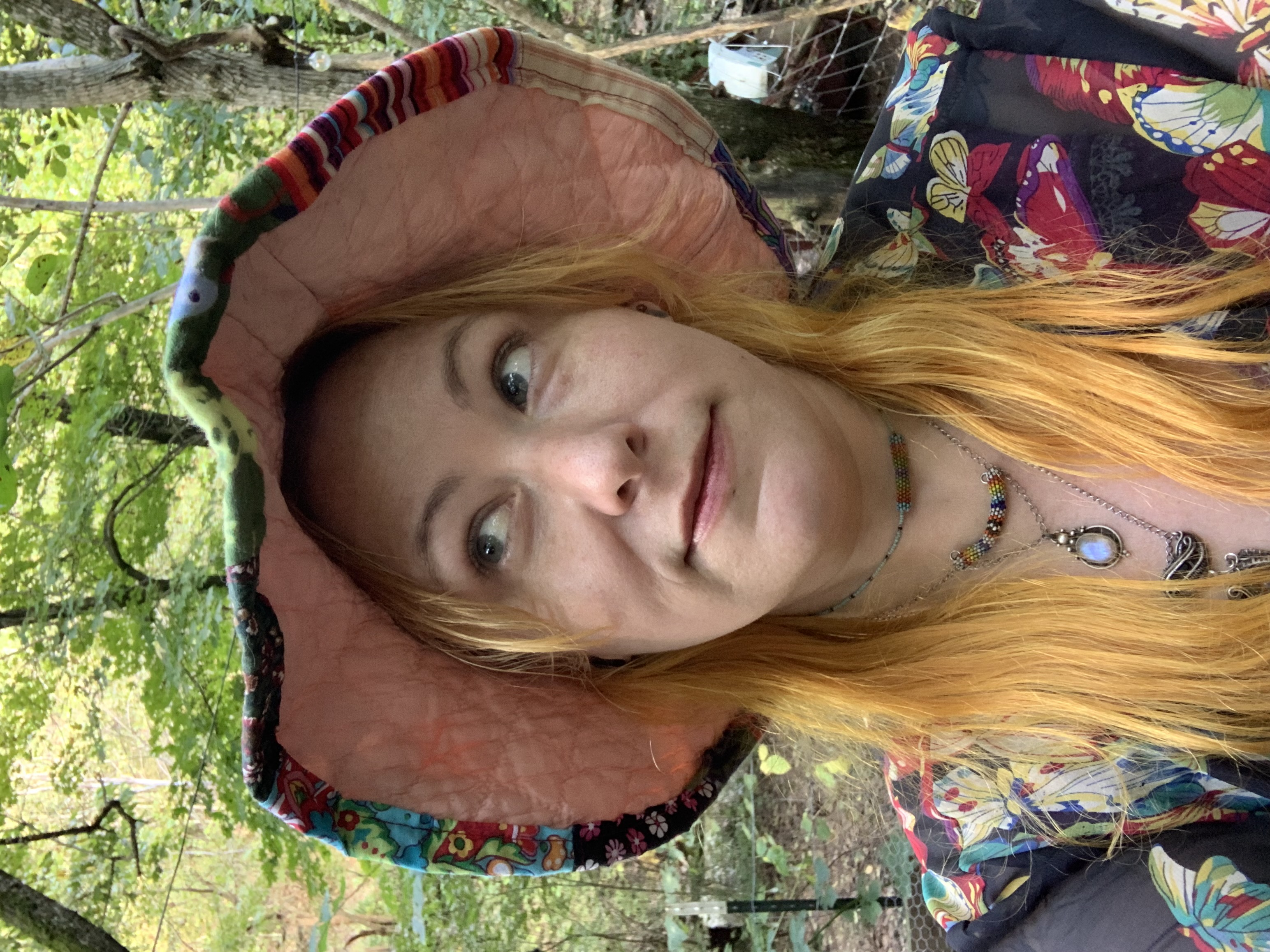 Adult patchwork steeple hat