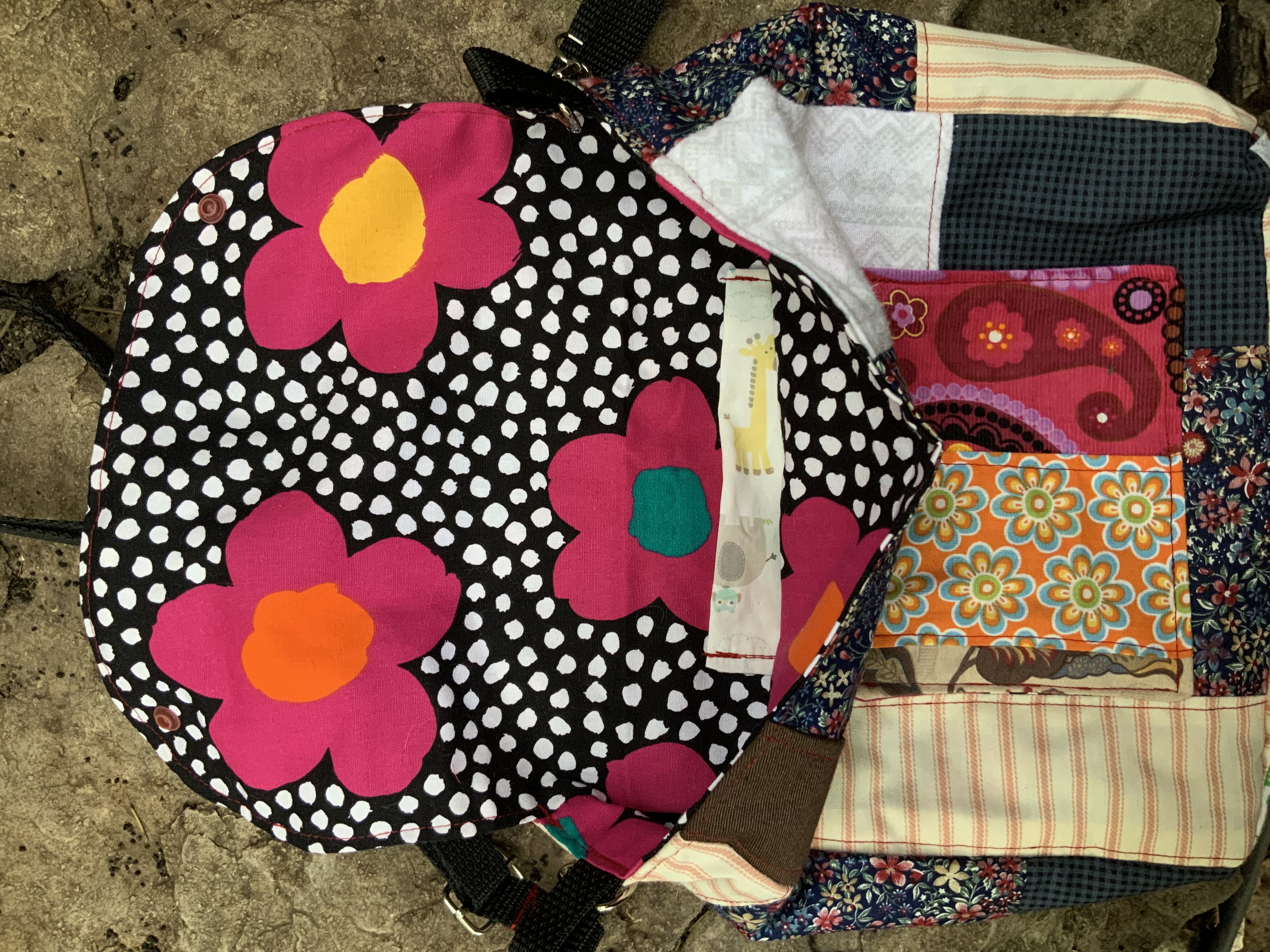 Handmade patchwork purse 