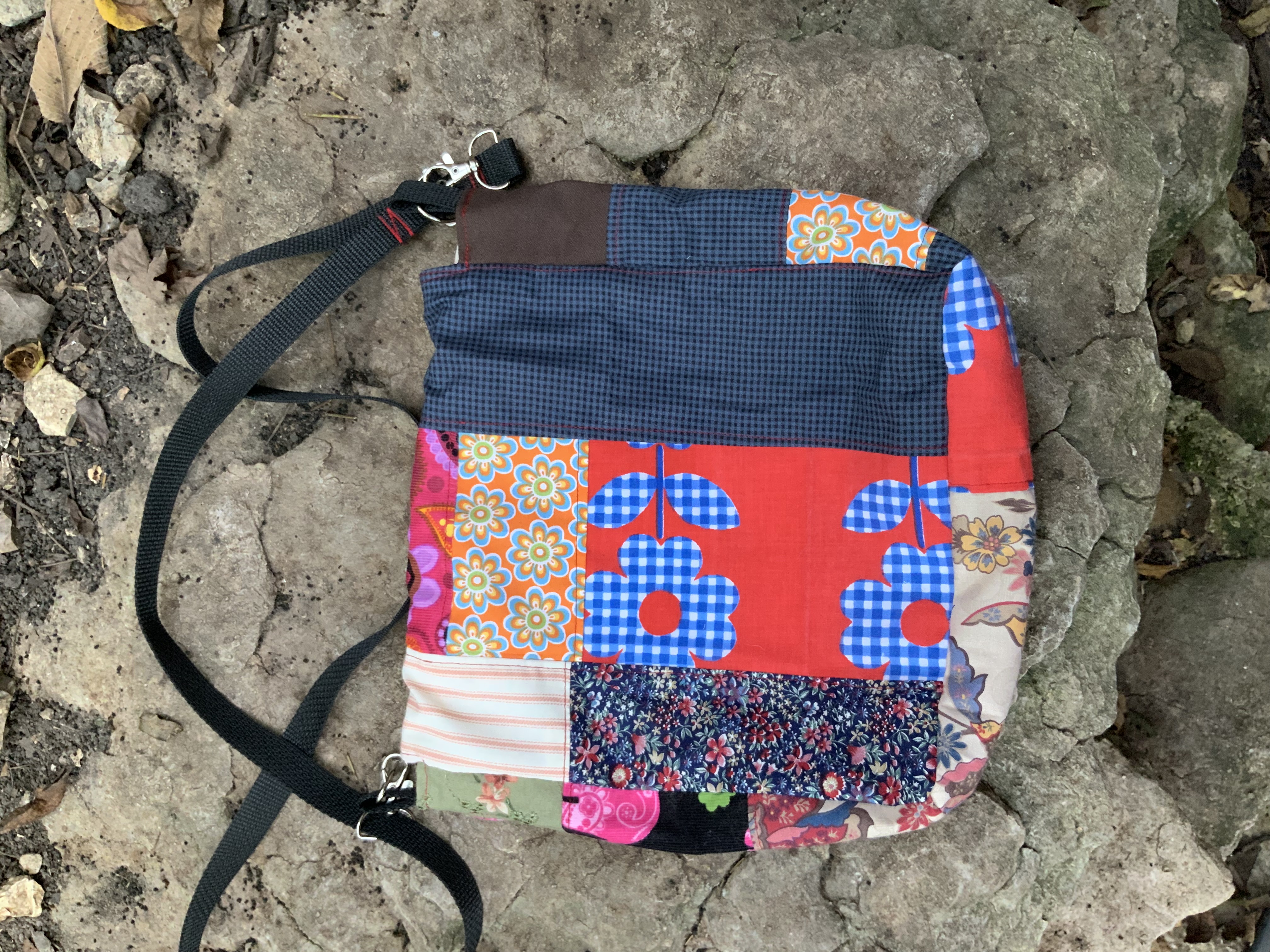 Handmade patchwork purse