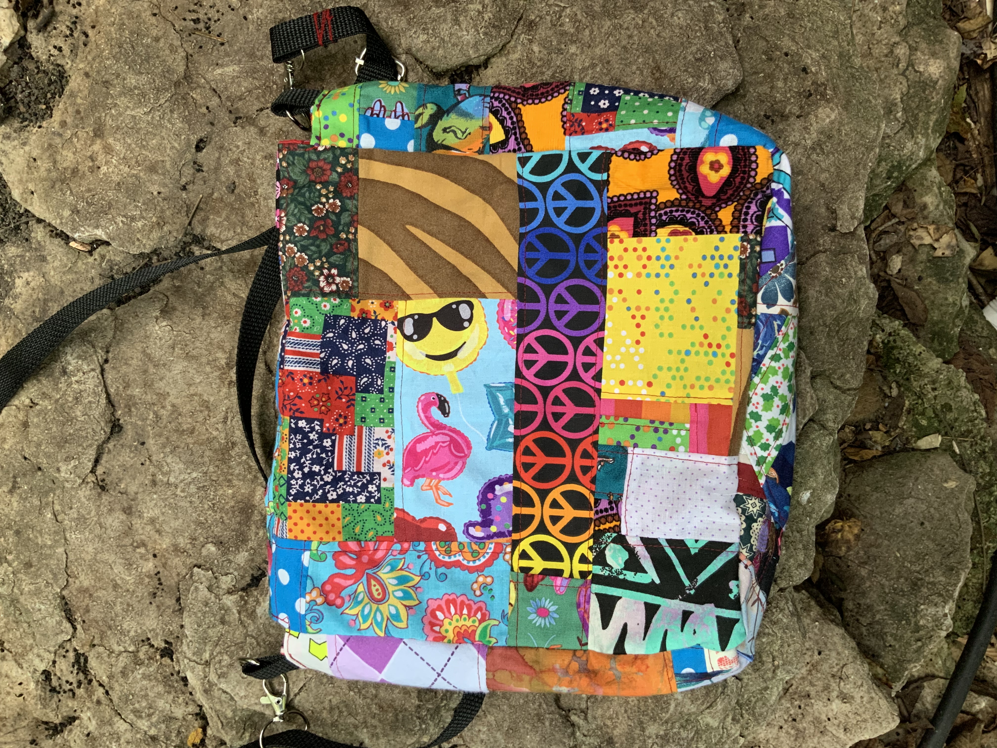 Handmade patchwork purse