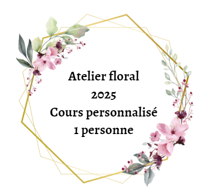 Cours d'art floral à la ferme.