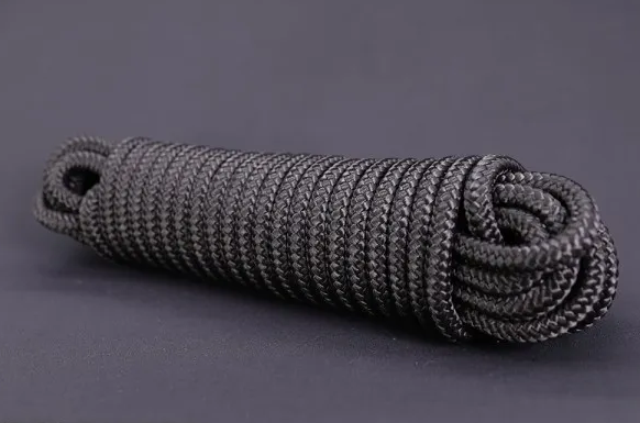 Nylon Rope 50 Foot - 1/2" Black