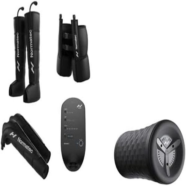  Standard Legs + HIPS + Arms Dynamic Compression Massage and Vyper 3 - Powerful High-Intensity Vibrating Foam Roller - Relieve Muscle Tension - FSA-HSA APPROVED