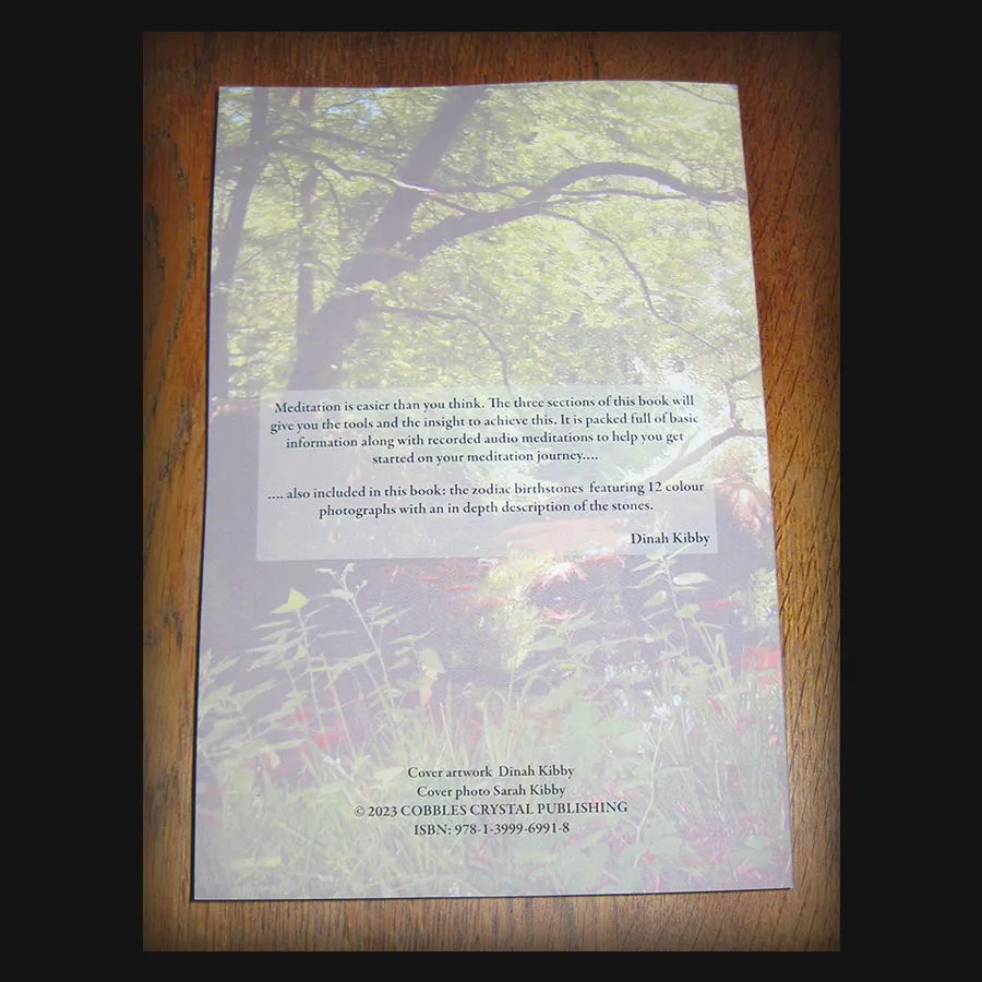 Crystal Clear Meditation with Crystals - book