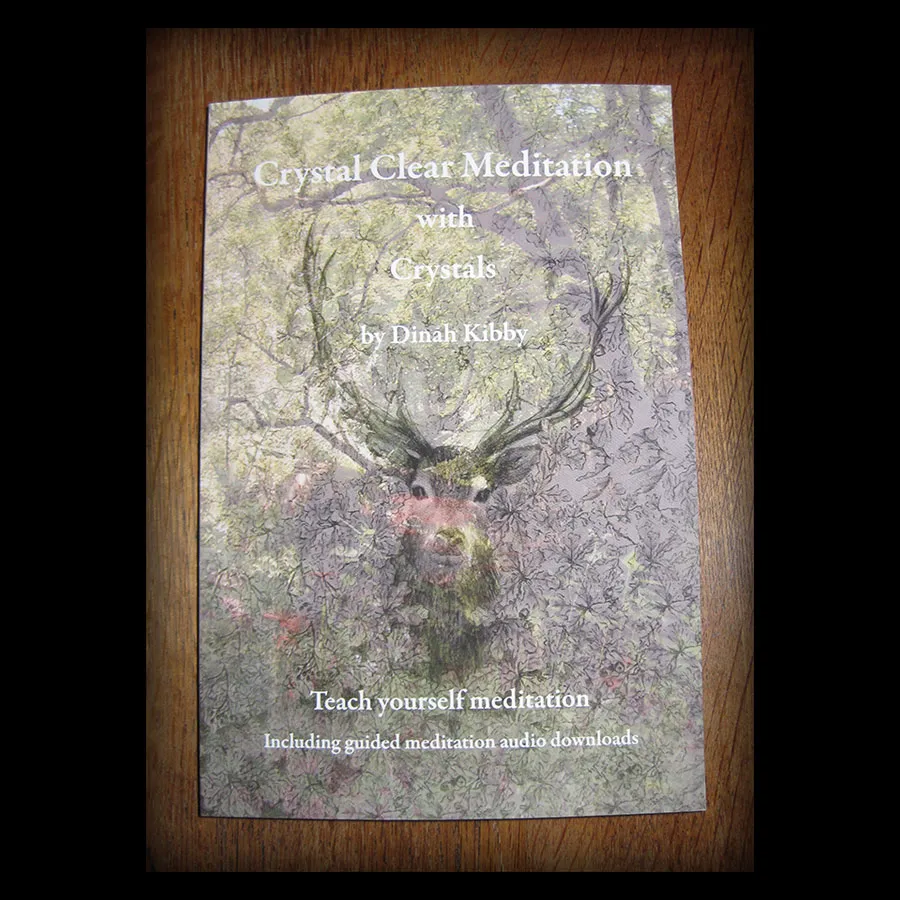 Crystal Clear Meditation with Crystals - book