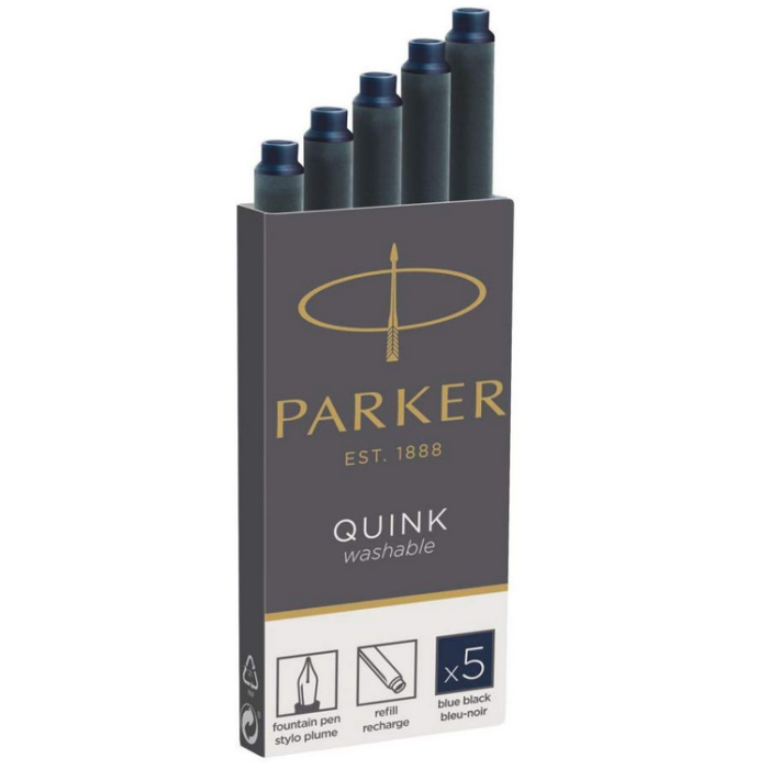 PARKER - Boite de 5 cartouches Quink Grand Format