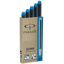 PARKER - Boite de 5 cartouches Quink Grand Format