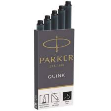 PARKER - Boite de 5 cartouches Quink Grand Format