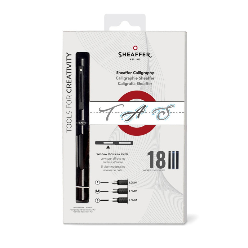 SHEAFFER - Kit Calligraphie - 3 plumes
