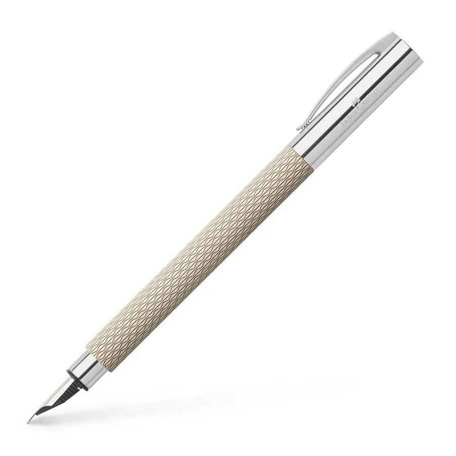 FABER-CASTELL - Ambition OpArt Sable Blanc - Plume