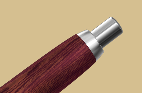 PILOT - Capless Wooden rouge - Plume