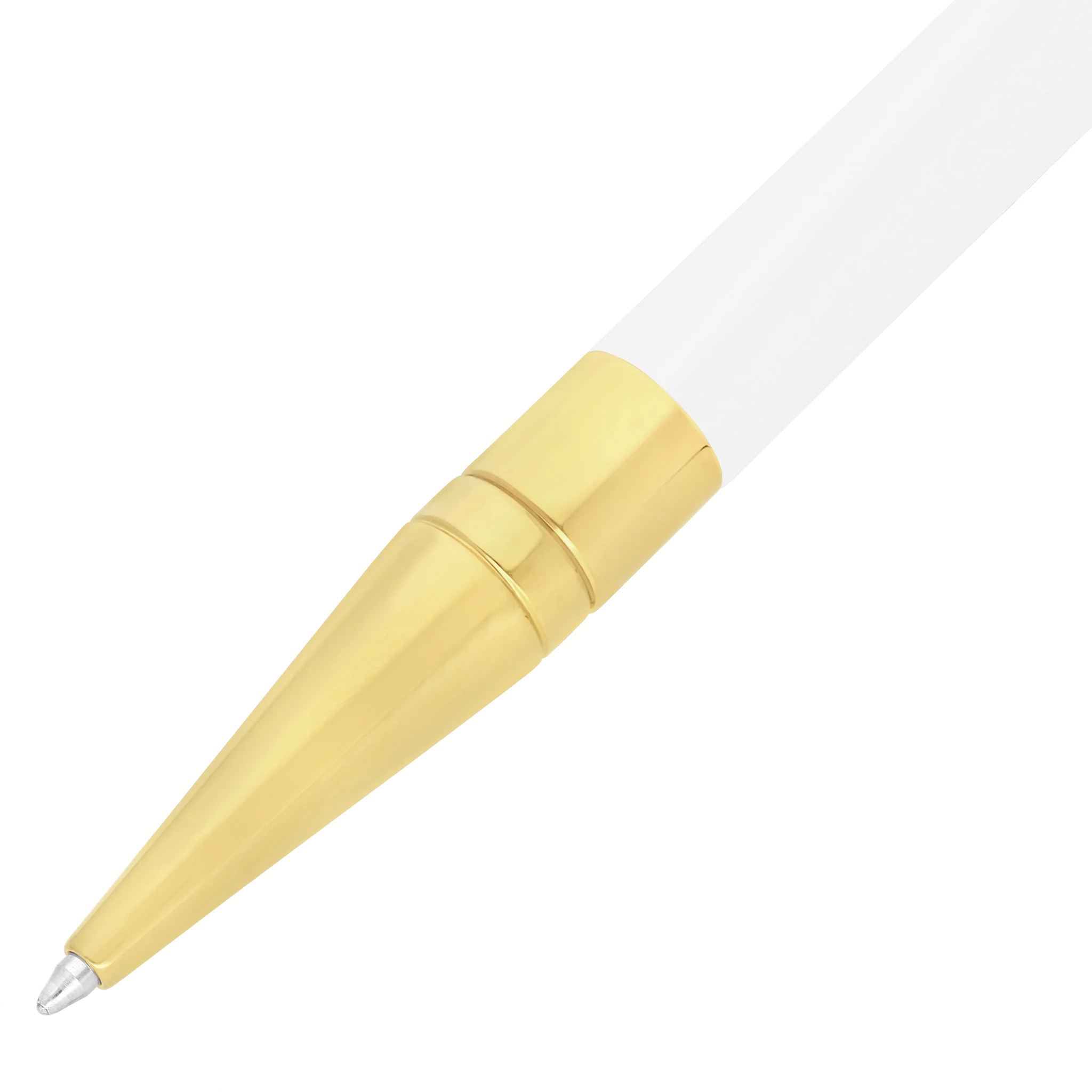 S.T. DUPONT - INITIAL Blanc Doré - Bille