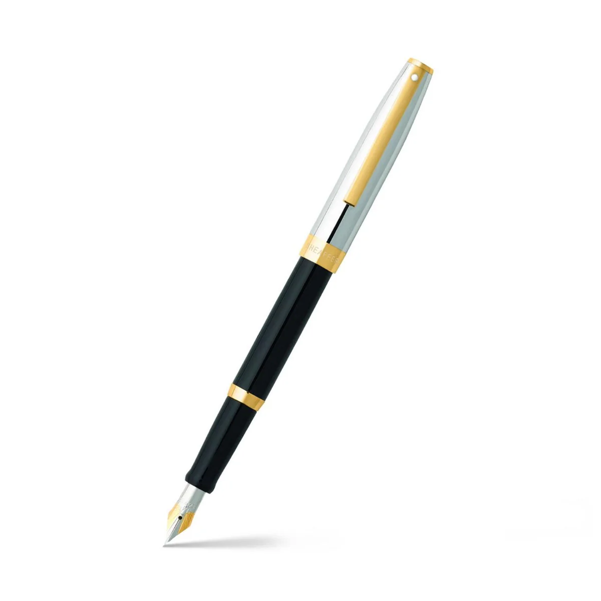 SHEAFFER - Sagaris Gloss Black GT Capuchon Chromé - Plume