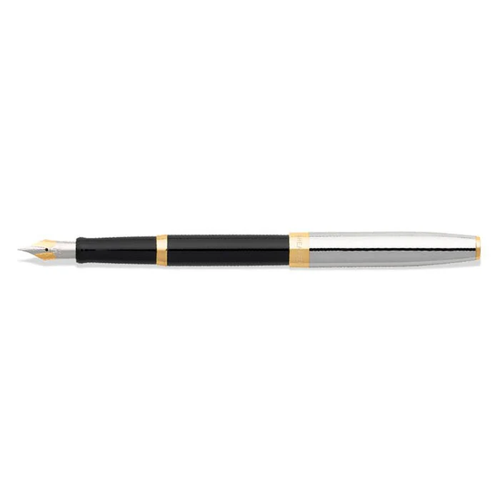 SHEAFFER - Sagaris Gloss Black GT Capuchon Chromé - Plume