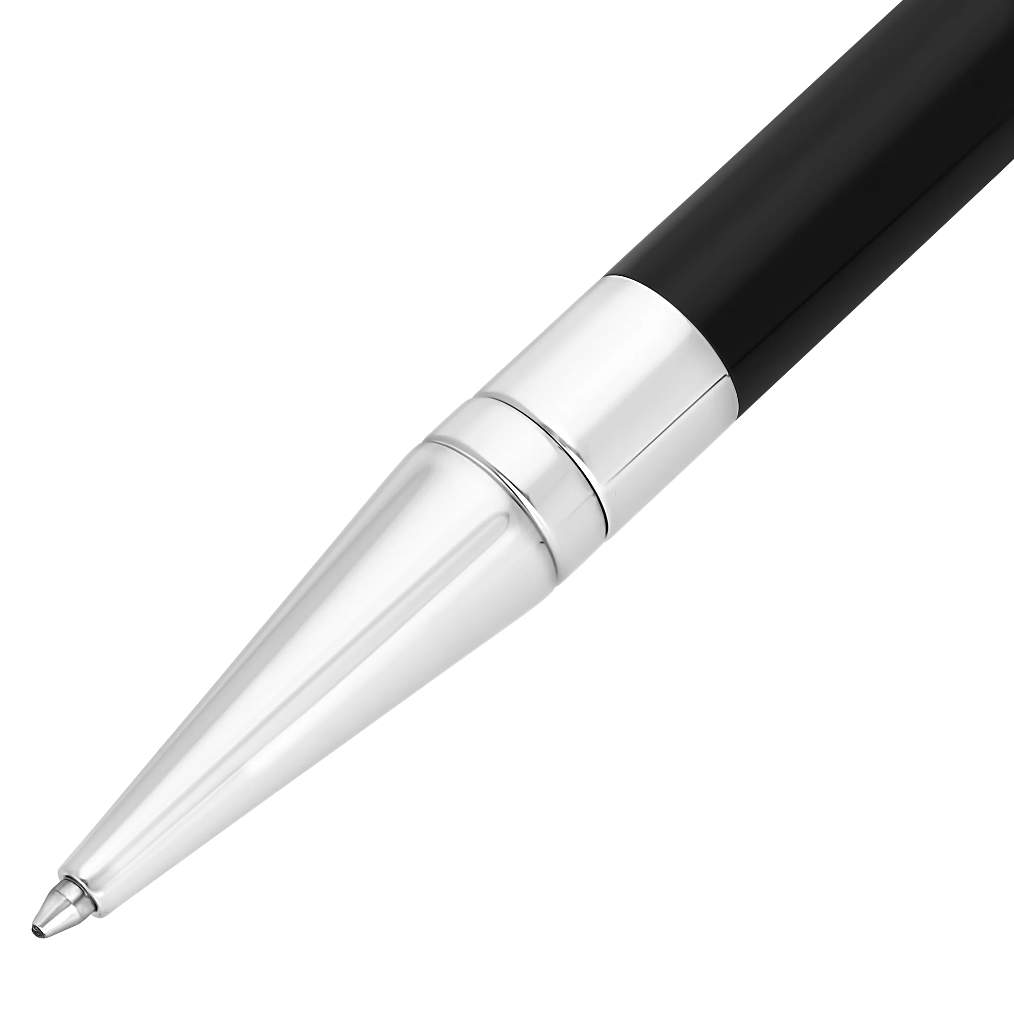 S.T. DUPONT - INITIAL Noir Chromé - Bille