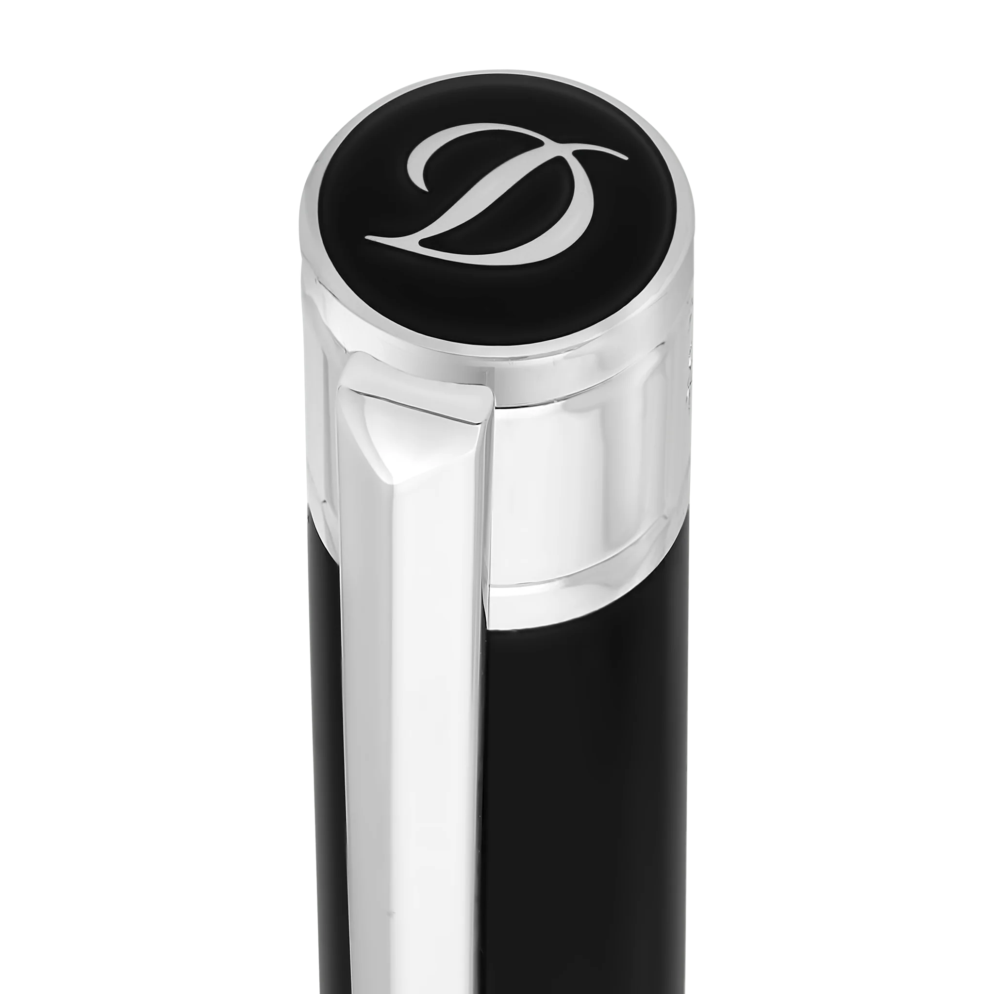 S.T. DUPONT - INITIAL Noir Chromé - Bille