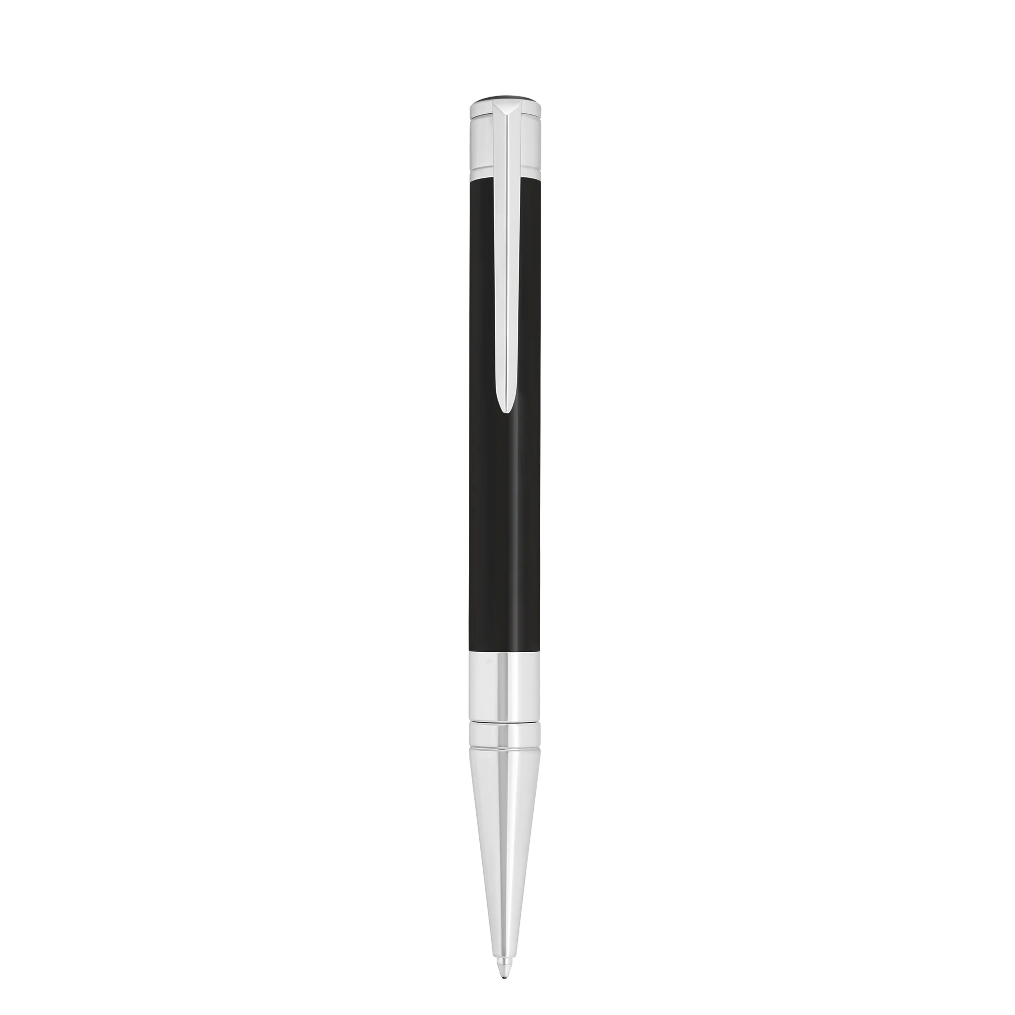 S.T. DUPONT - INITIAL Noir Chromé - Bille
