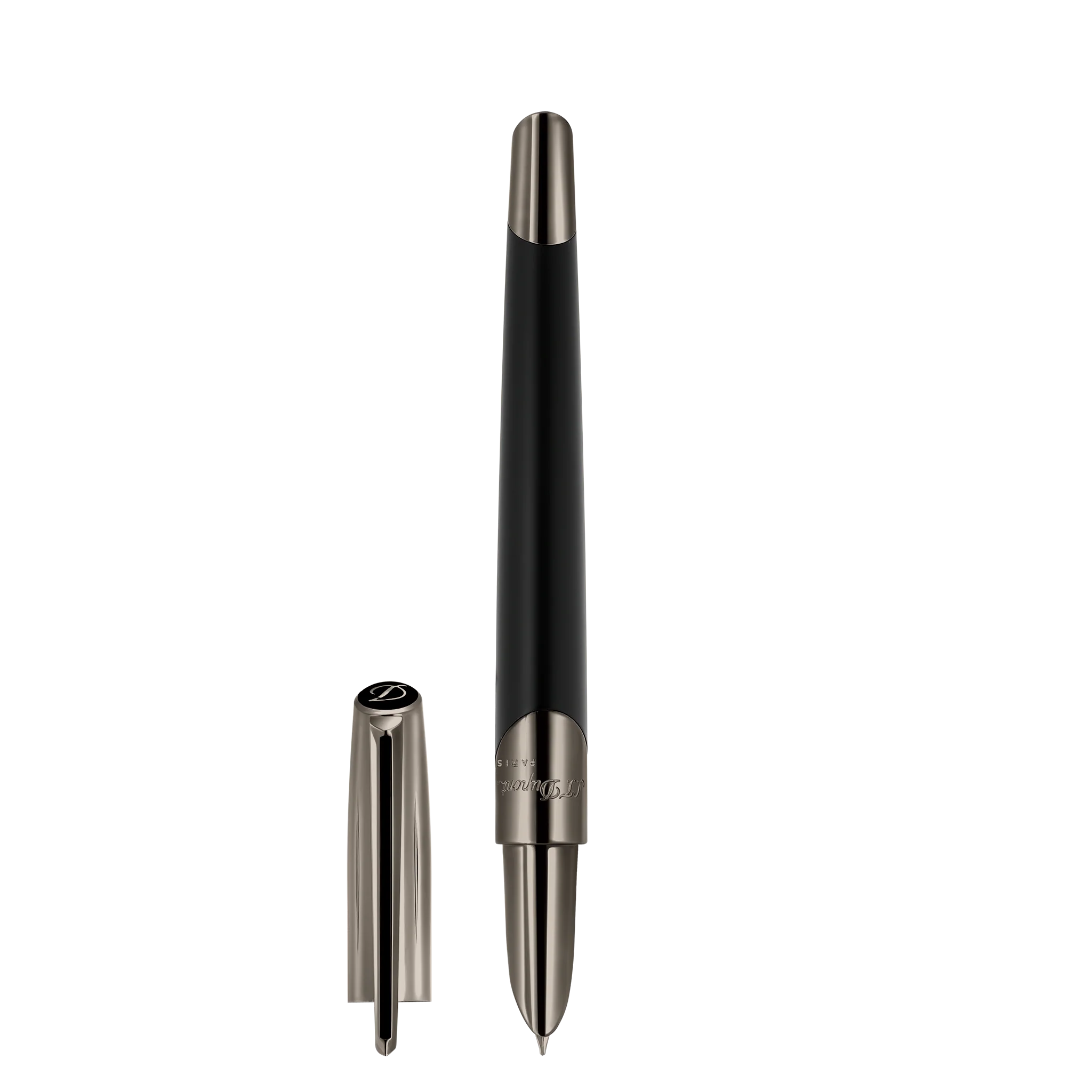 S.T. DUPONT - DEFI MILLENIUM Gun Metal - Plume
