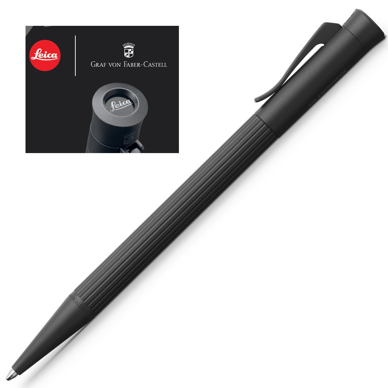 GRAF VON FABER-CASTELL - Perfect Pen par Leica - Stylo-bille rotatif 