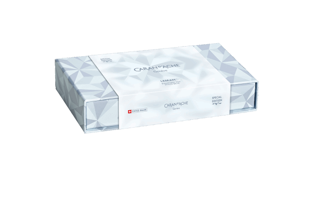 CARAN D'ACHE - Léman Alpine Frost et étui cuir offert - Bille