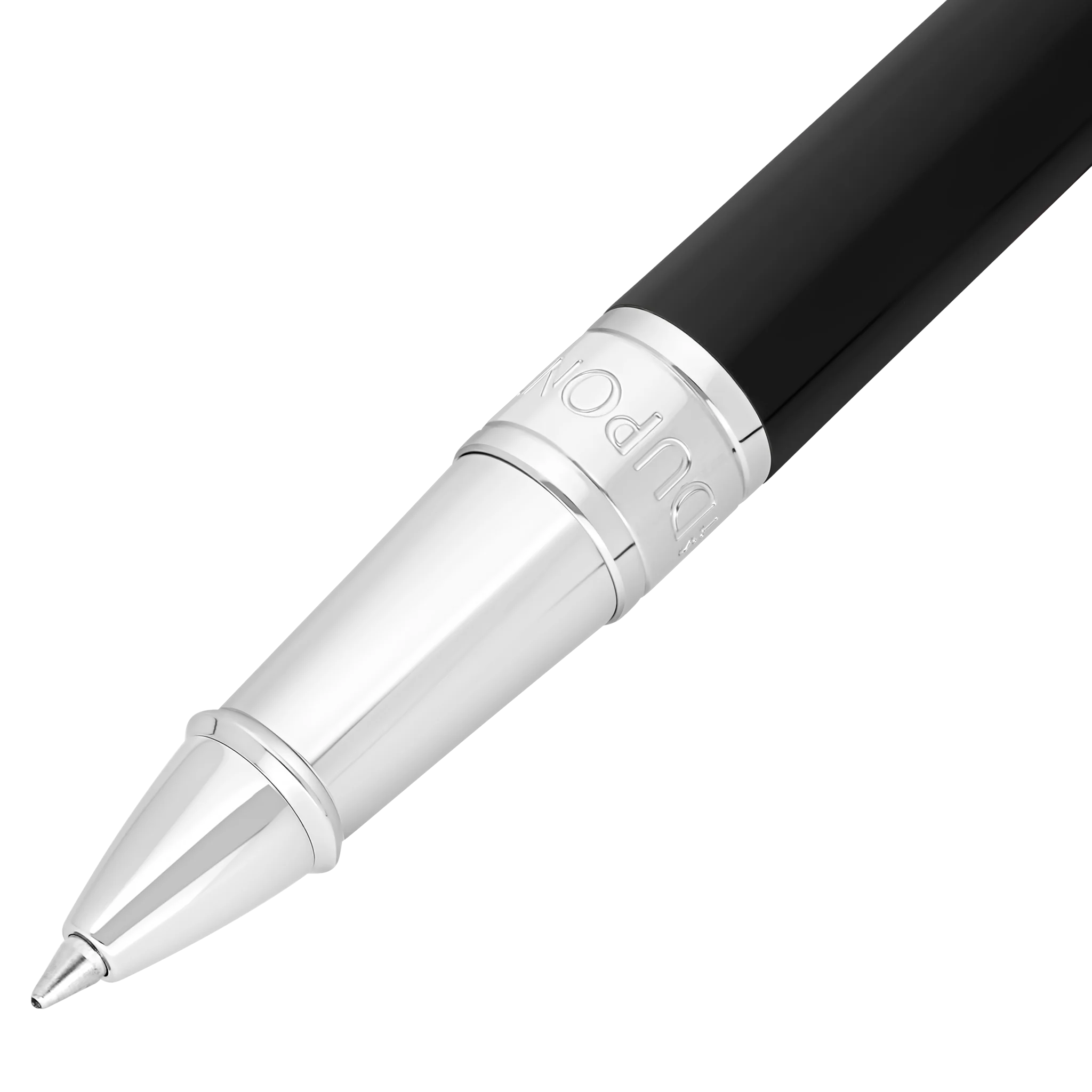 S.T. DUPONT - INITIAL Noir Chromé - Roller