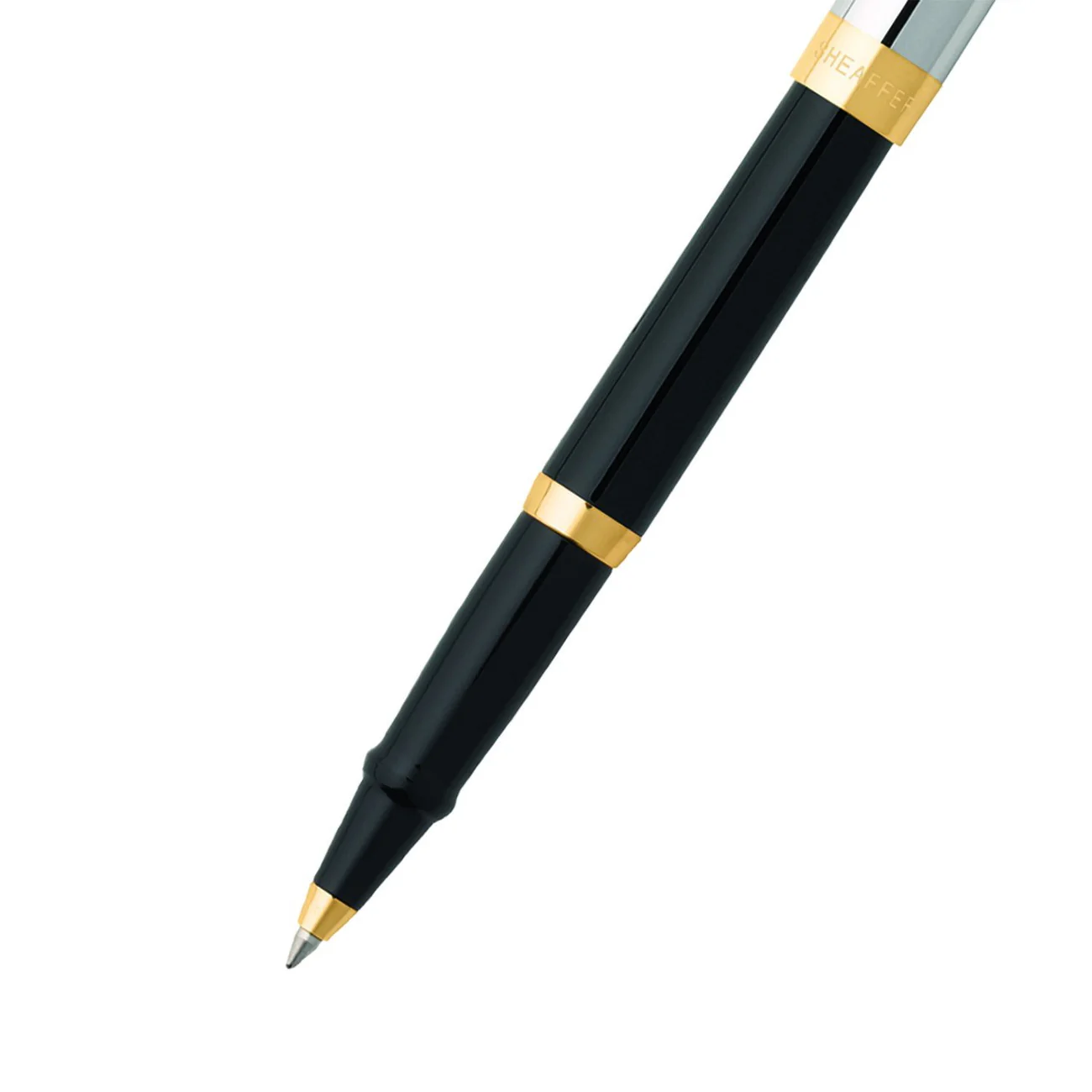 SHEAFFER - Sagaris Gloss Black GT Capuchon Chromé - Roller