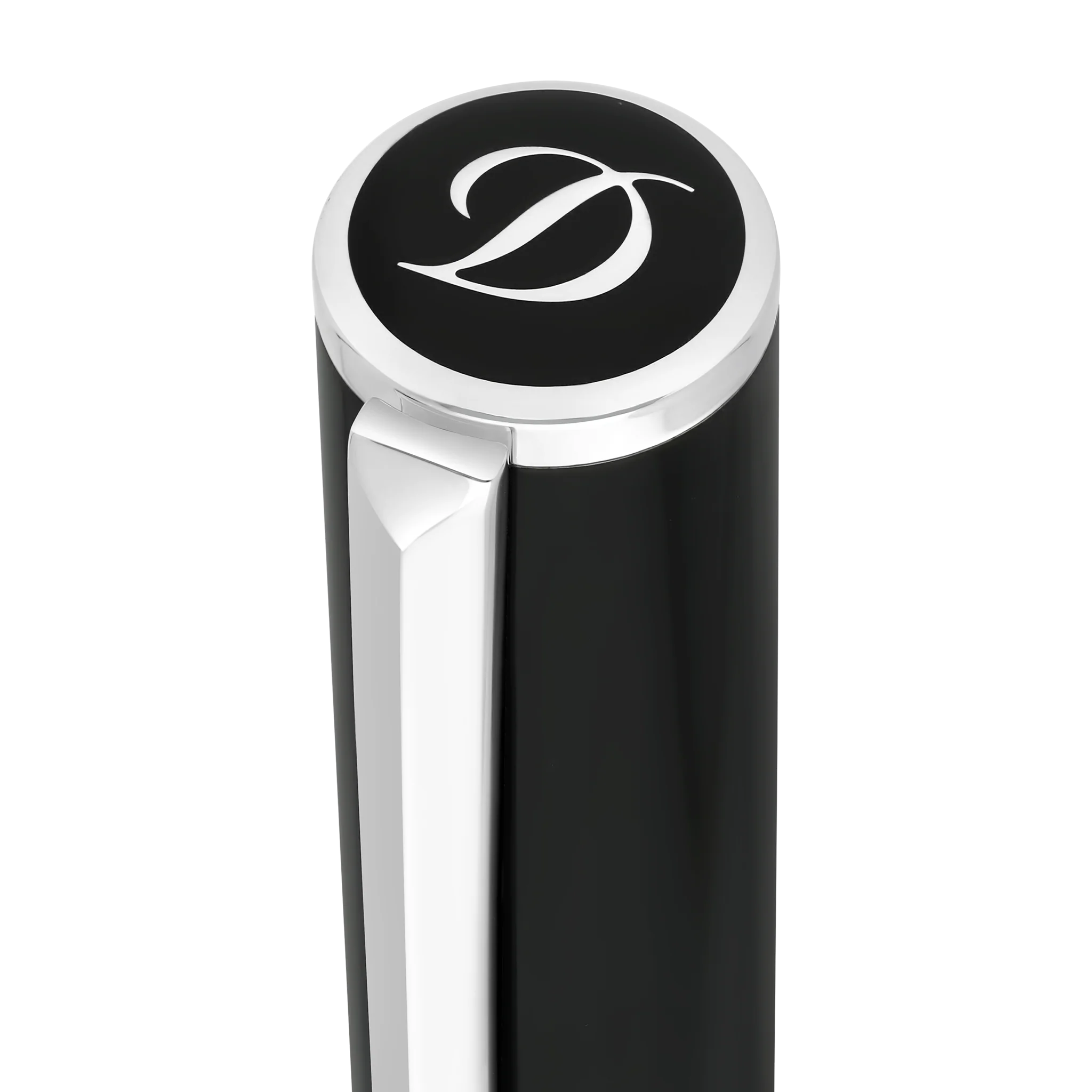 S.T. DUPONT - INITIAL Noir Chromé - Roller