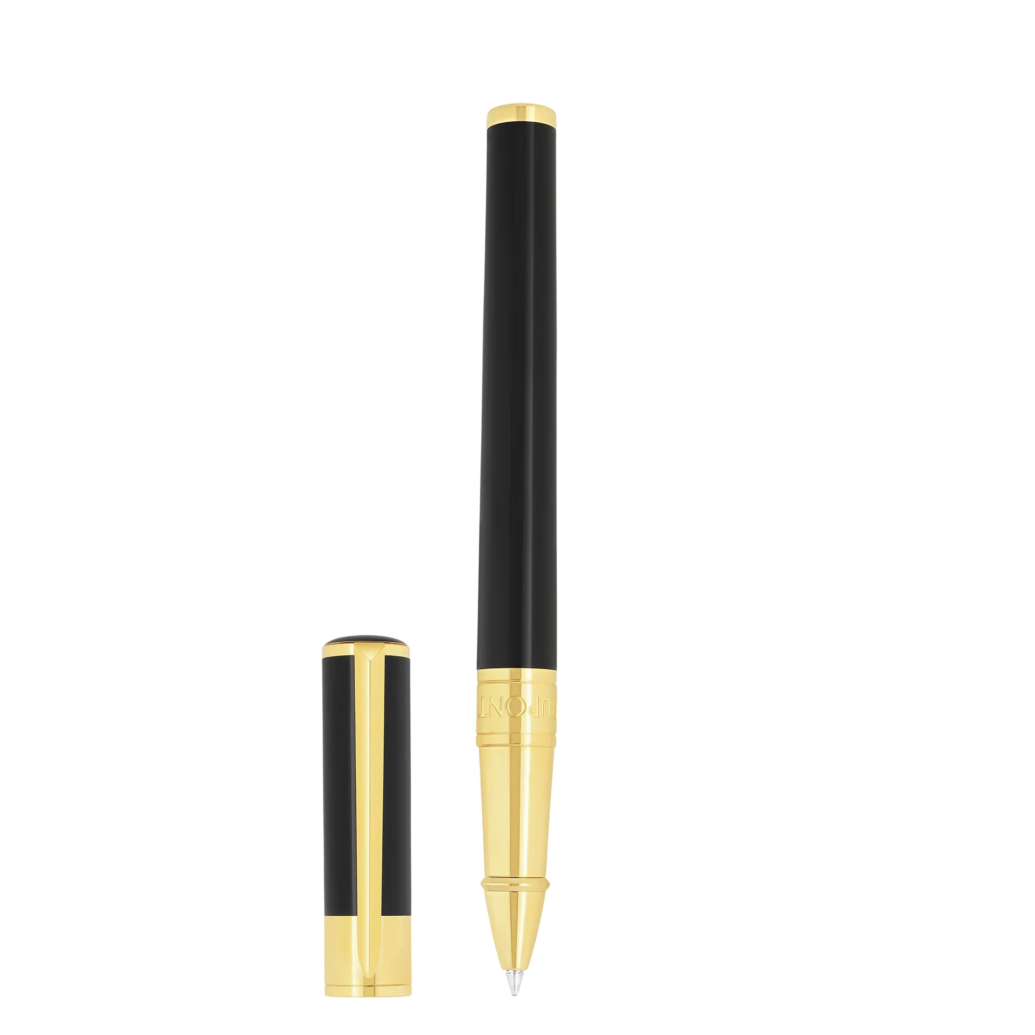 S.T. DUPONT - INITIAL Noir Doré - Roller