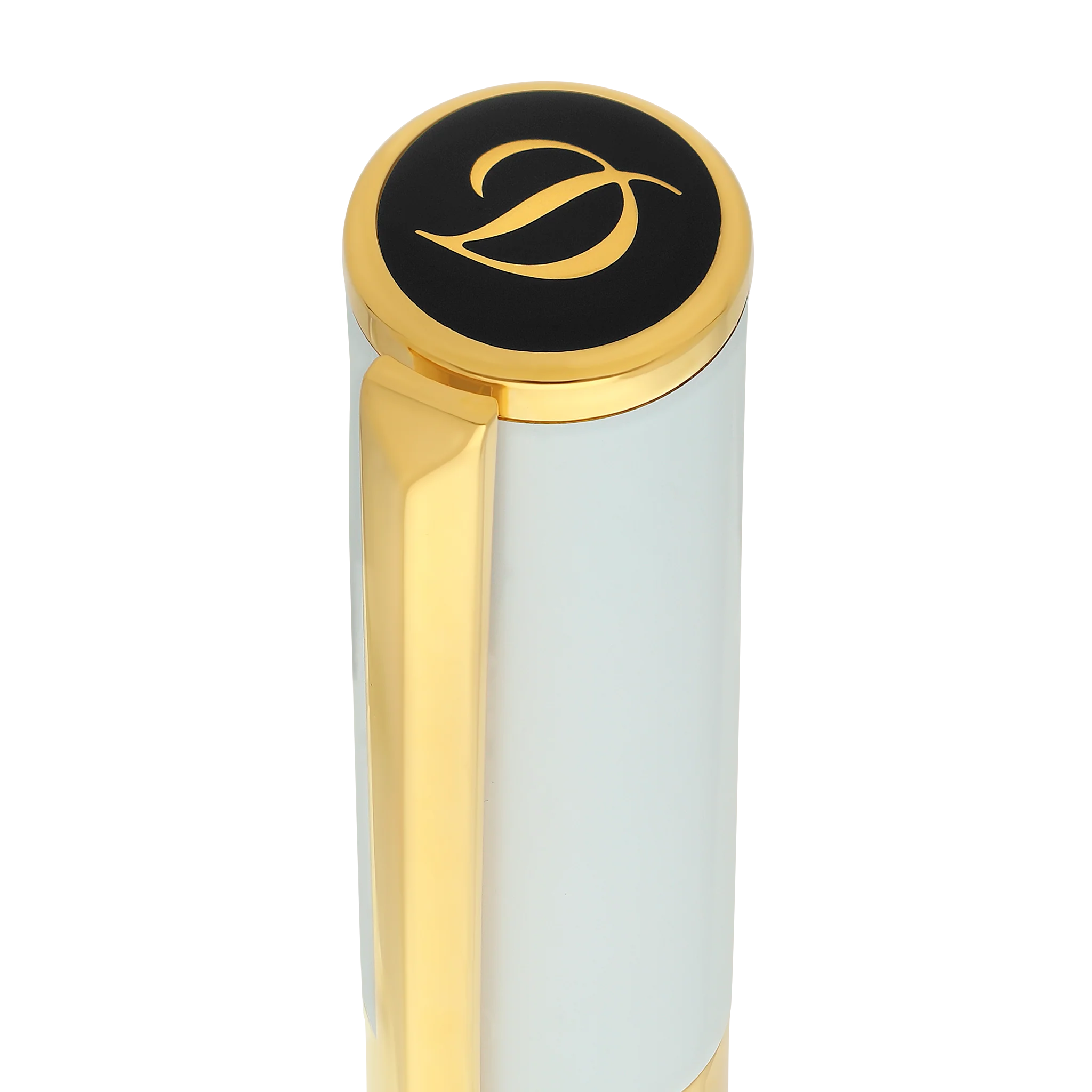 S.T. DUPONT - INITIAL Blanc Doré - Plume