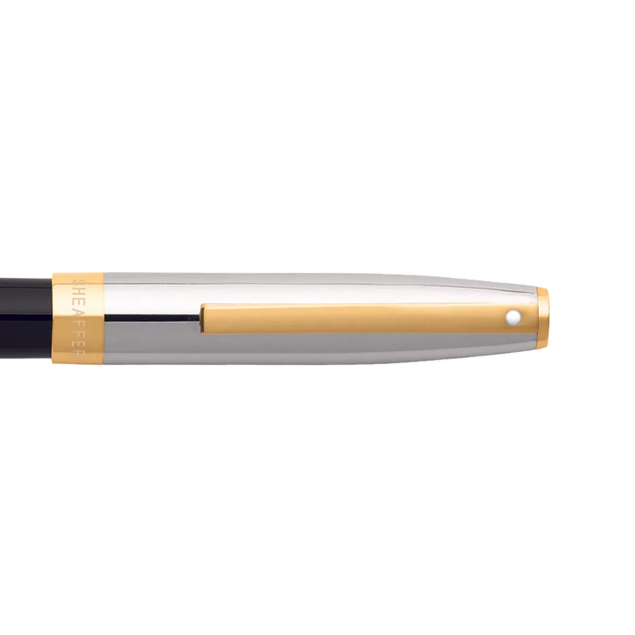 SHEAFFER - Sagaris Gloss Black GT Capuchon Chromé - Plume