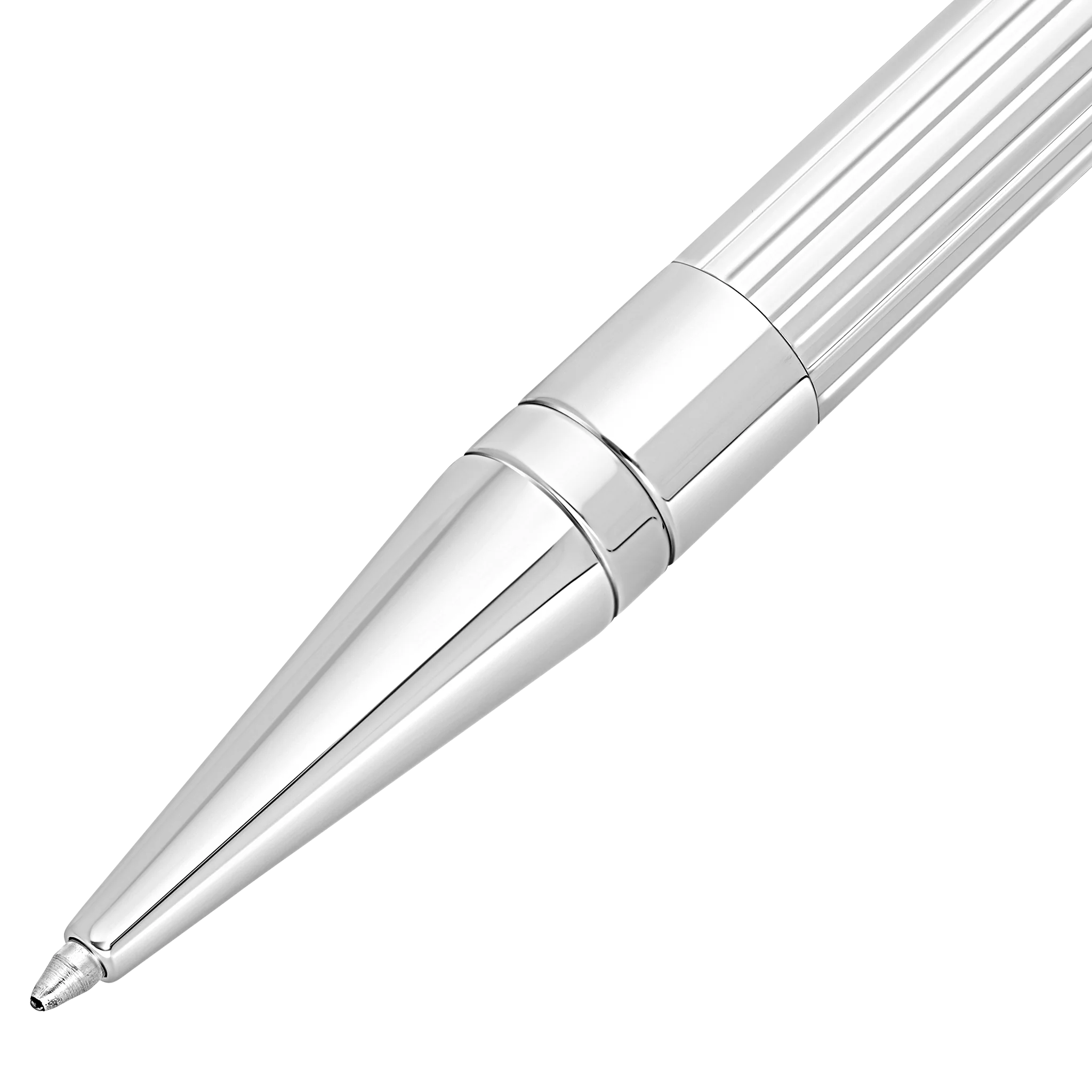 S.T. DUPONT - INITIAL Argenté - Bille