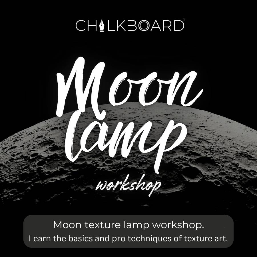 Moon texture lamp