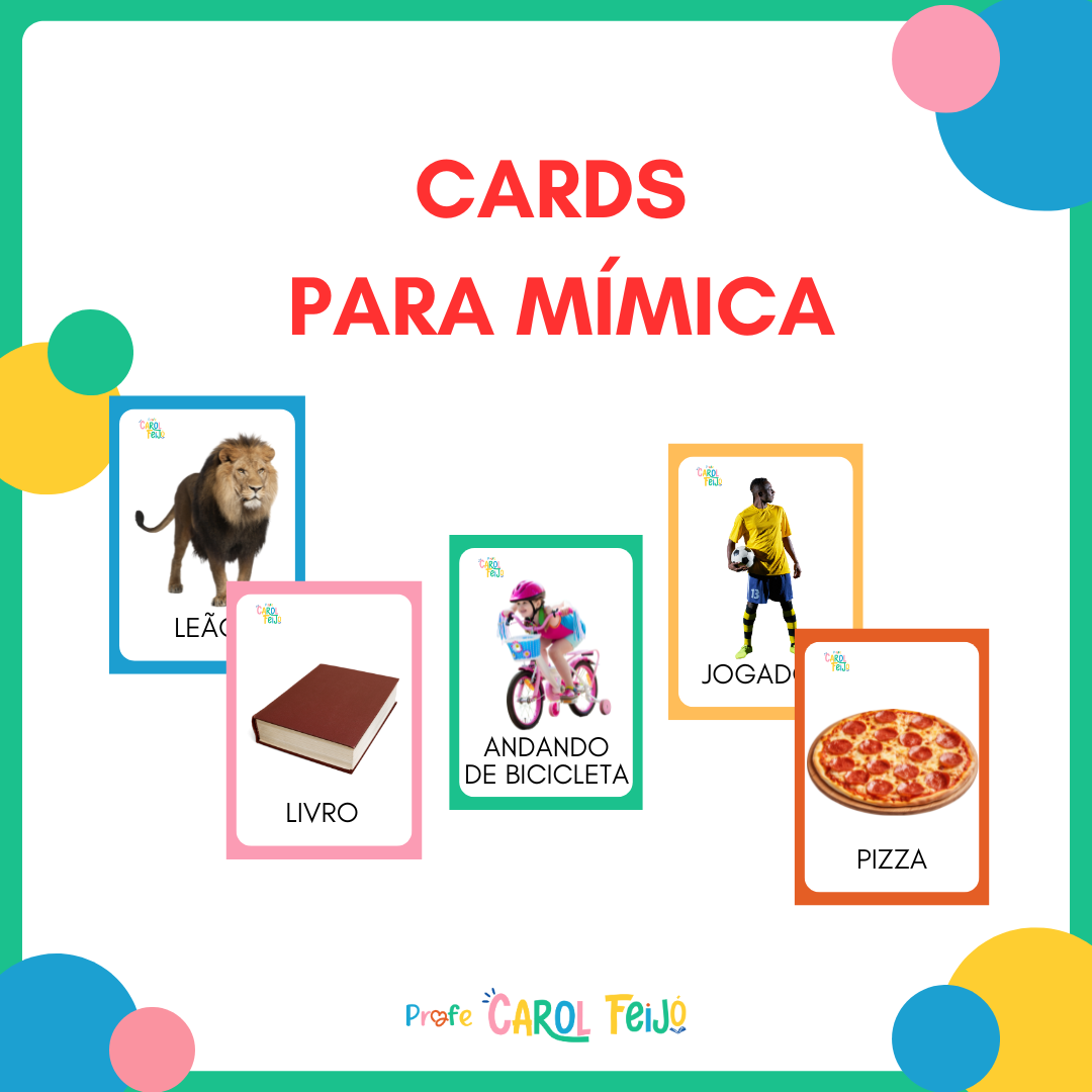 Cards para Mímica