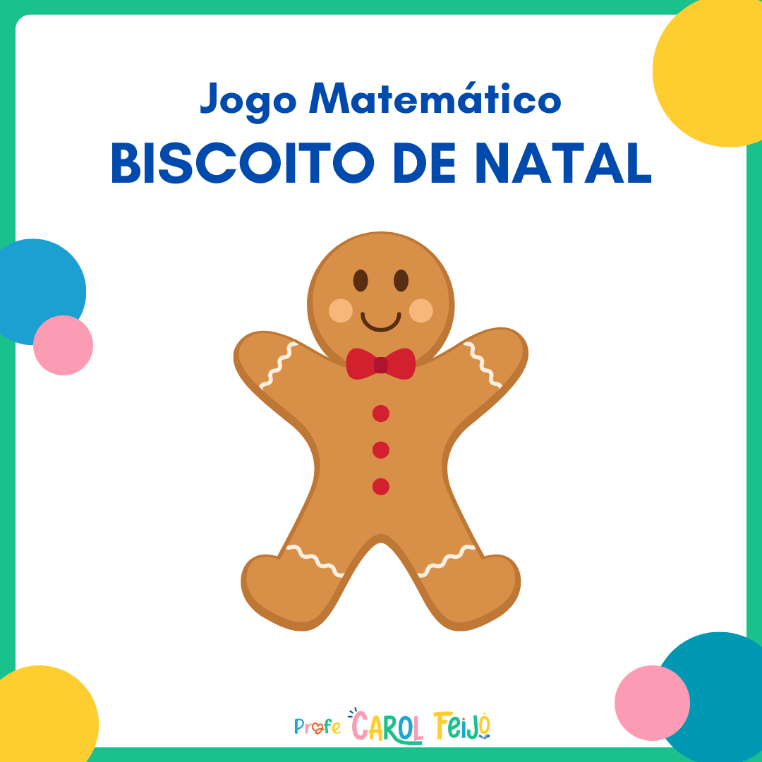 Jogo Matemático Biscoito de Natal