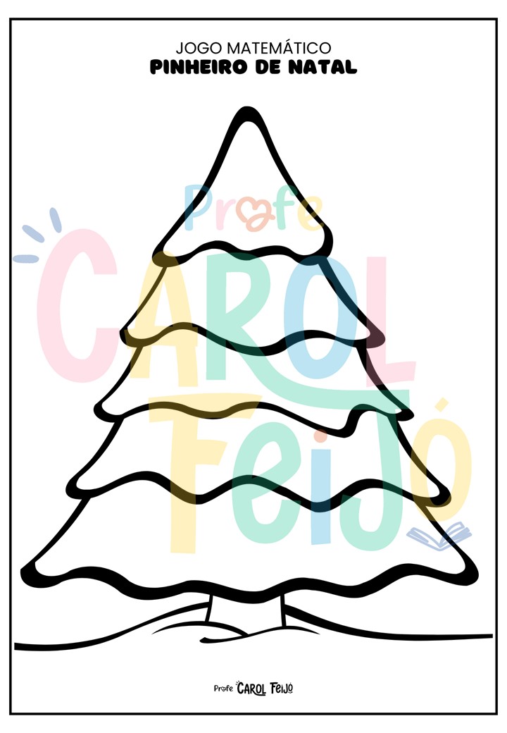 Jogo Matemático Pinheiro de Natal