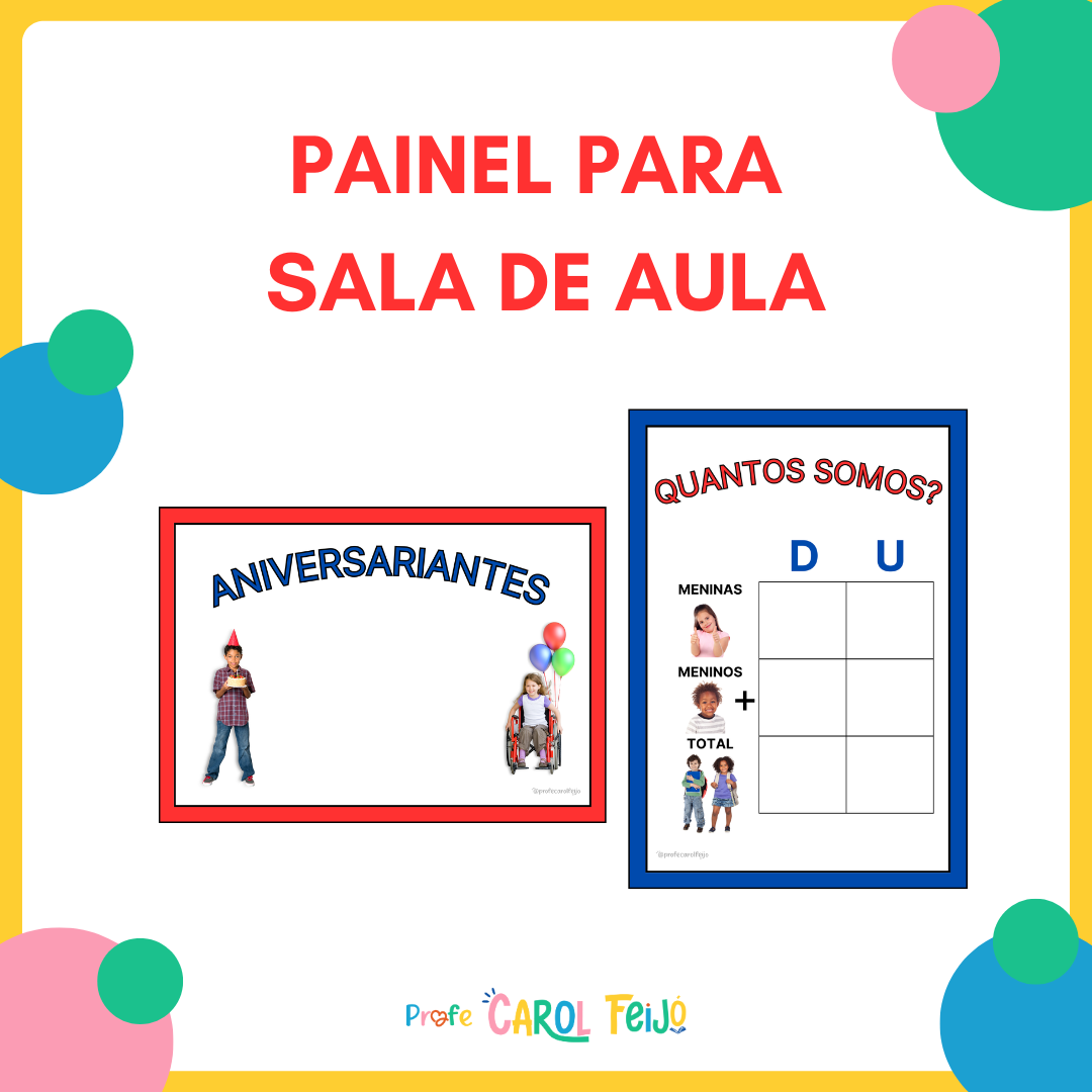 Painel para sala de aula