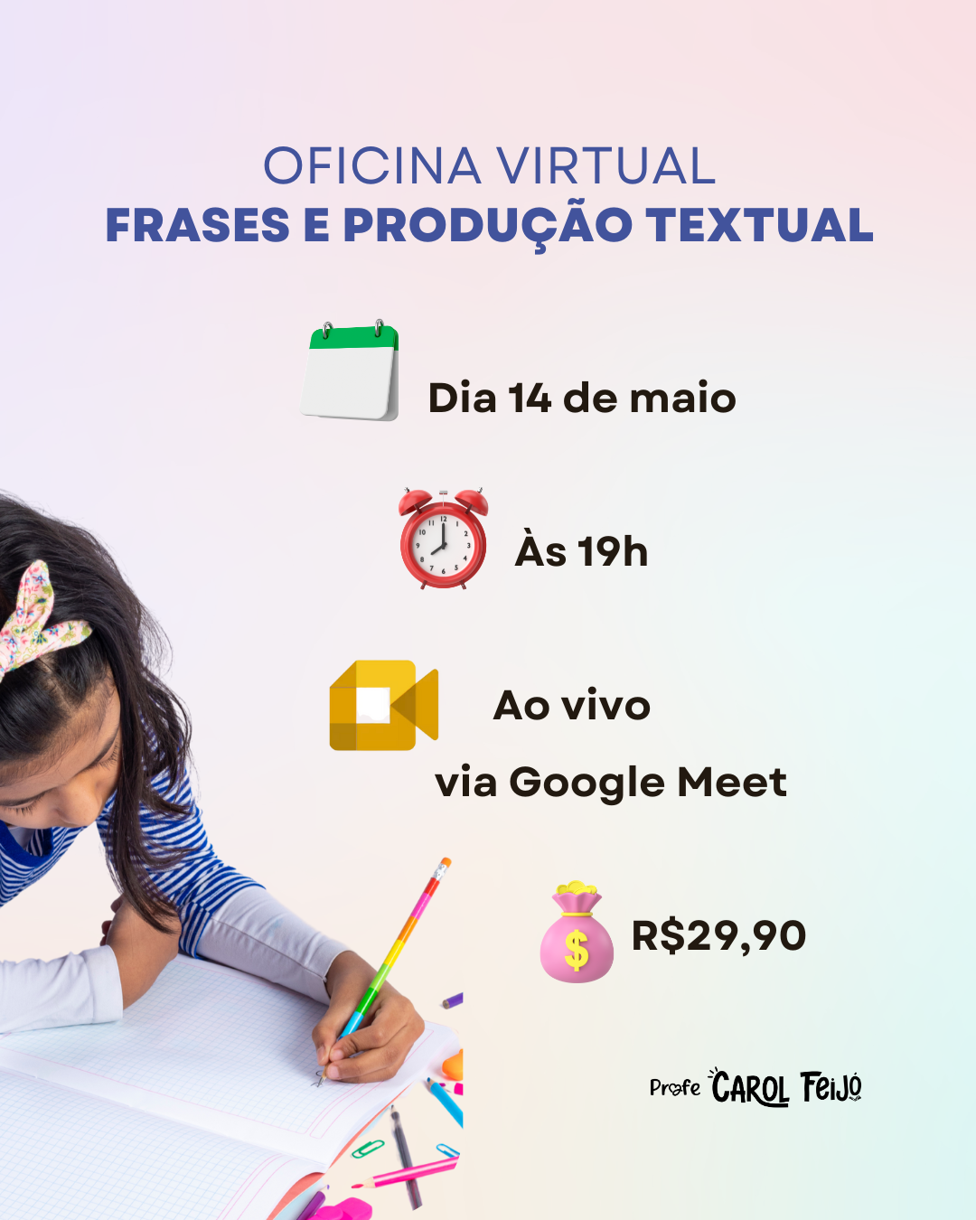 Oficina Virtual Frases e Produção Textual
