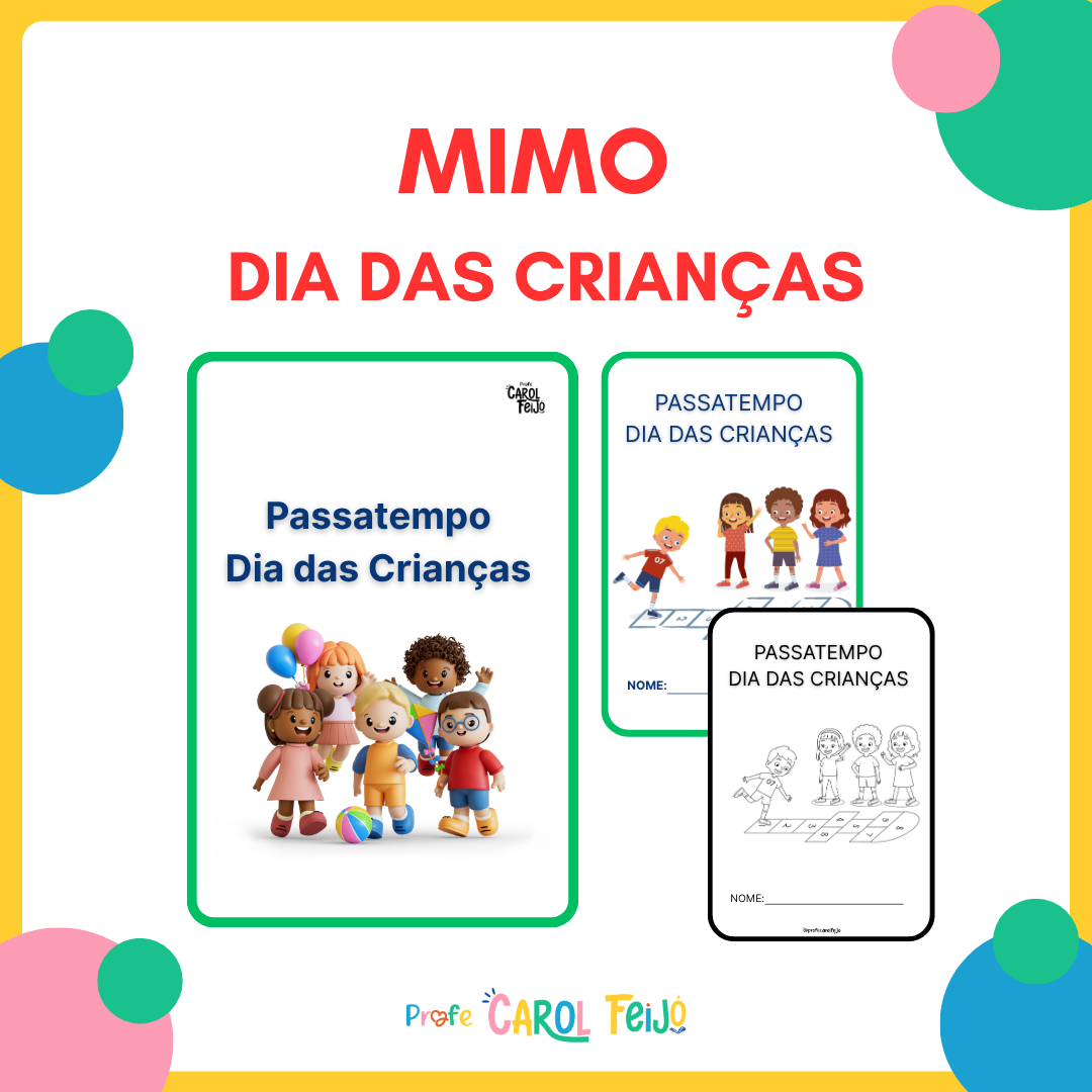 Passatempo dia das Crianças