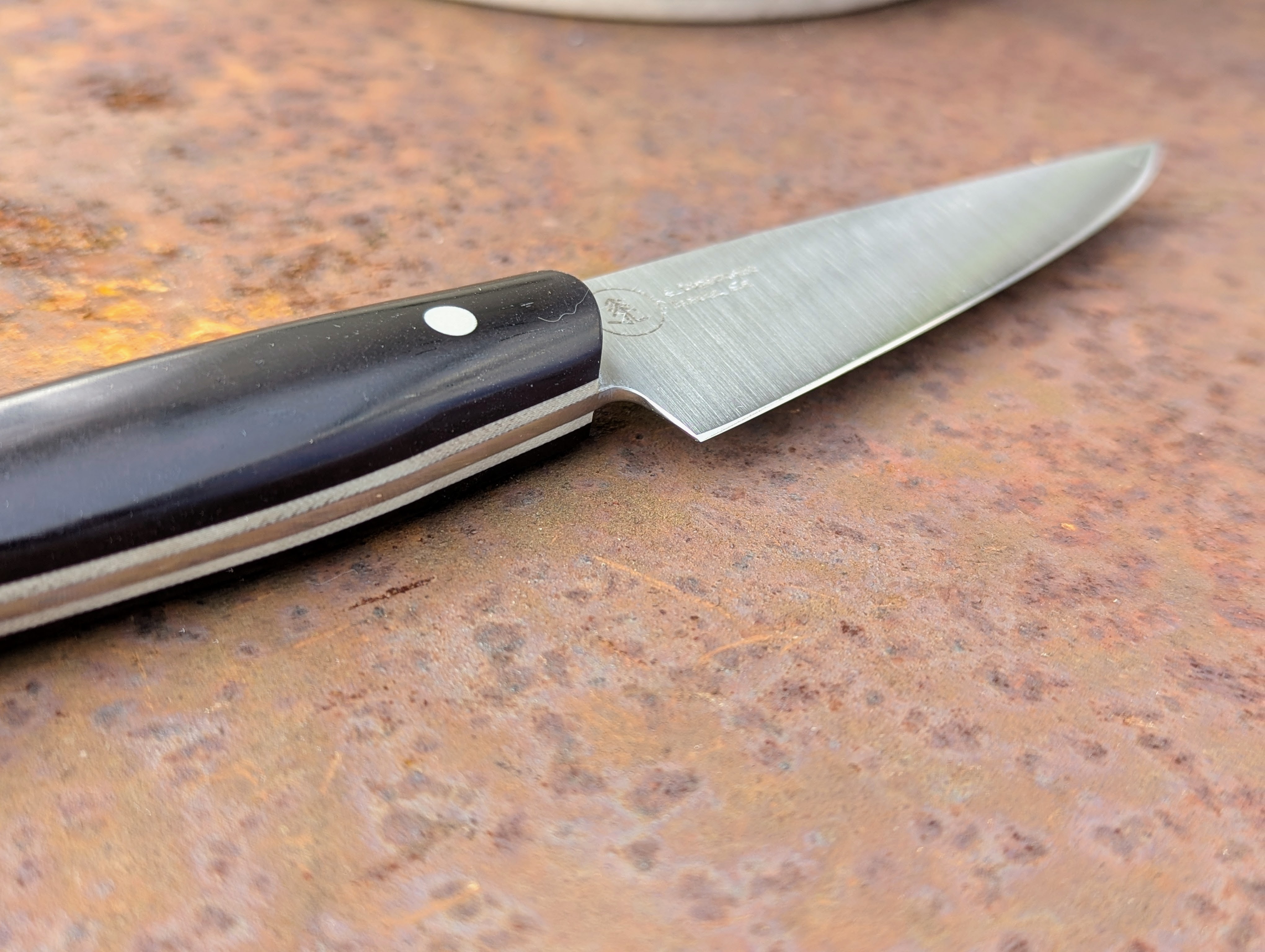 4" Paring Knife with African Blackwood Handle