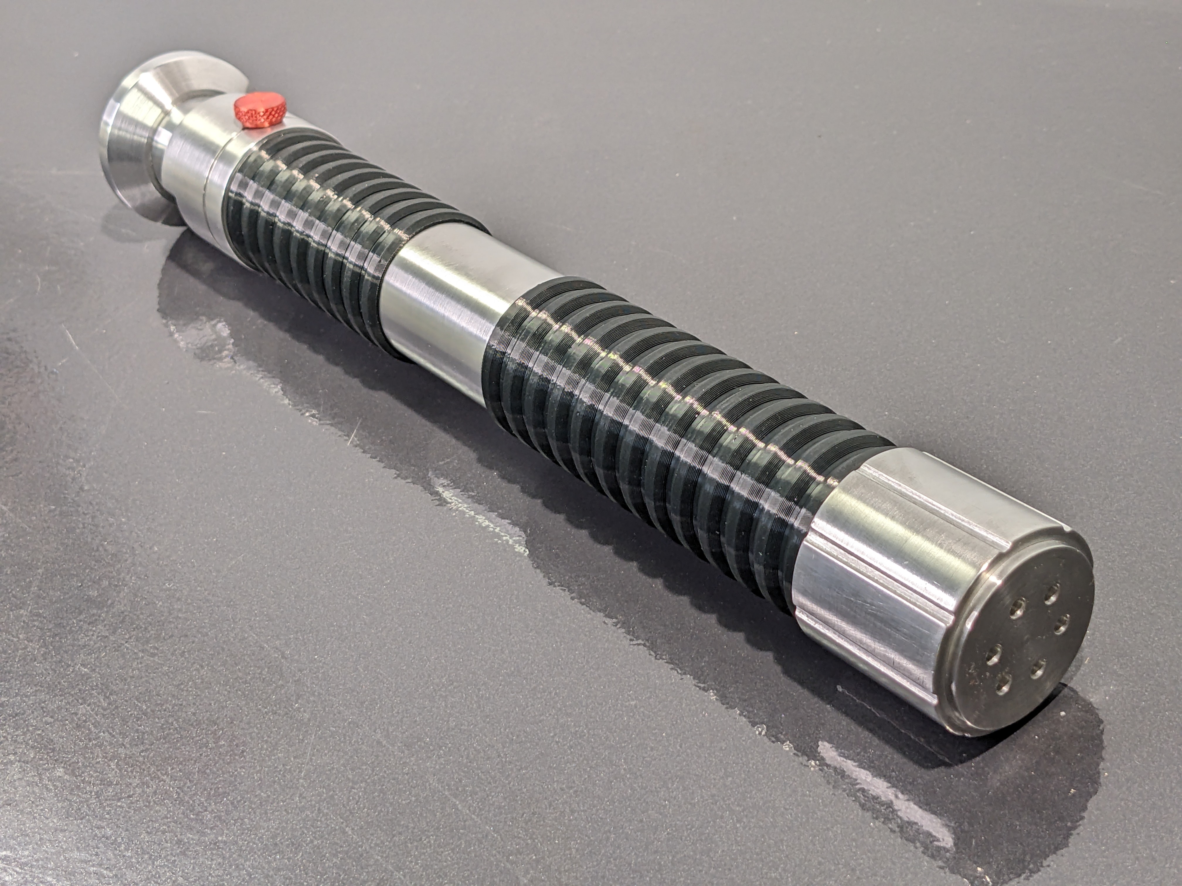 Metal Darth Bane Style Lightsaber