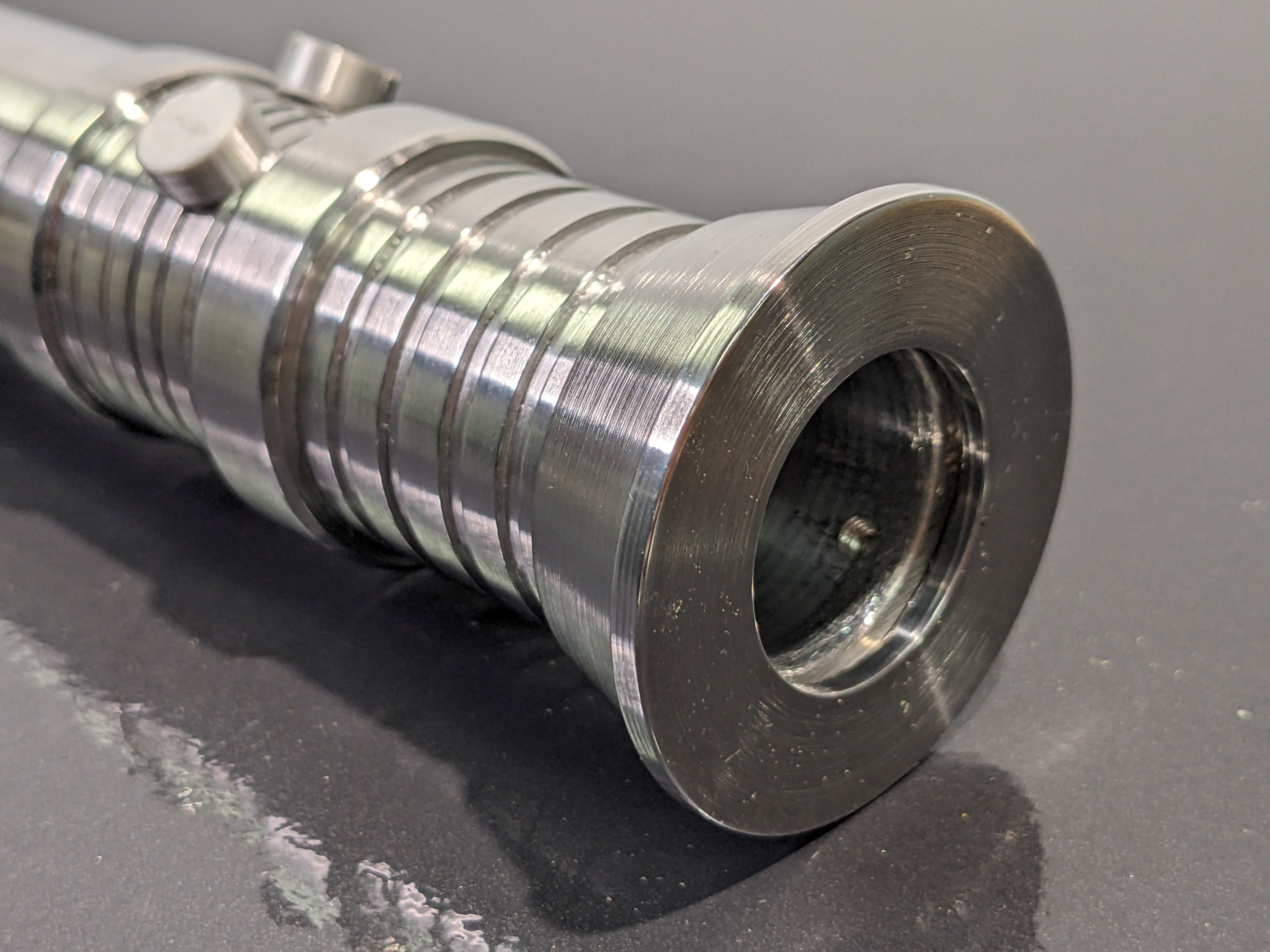 Metal KOTOR In-Game Lightsaber