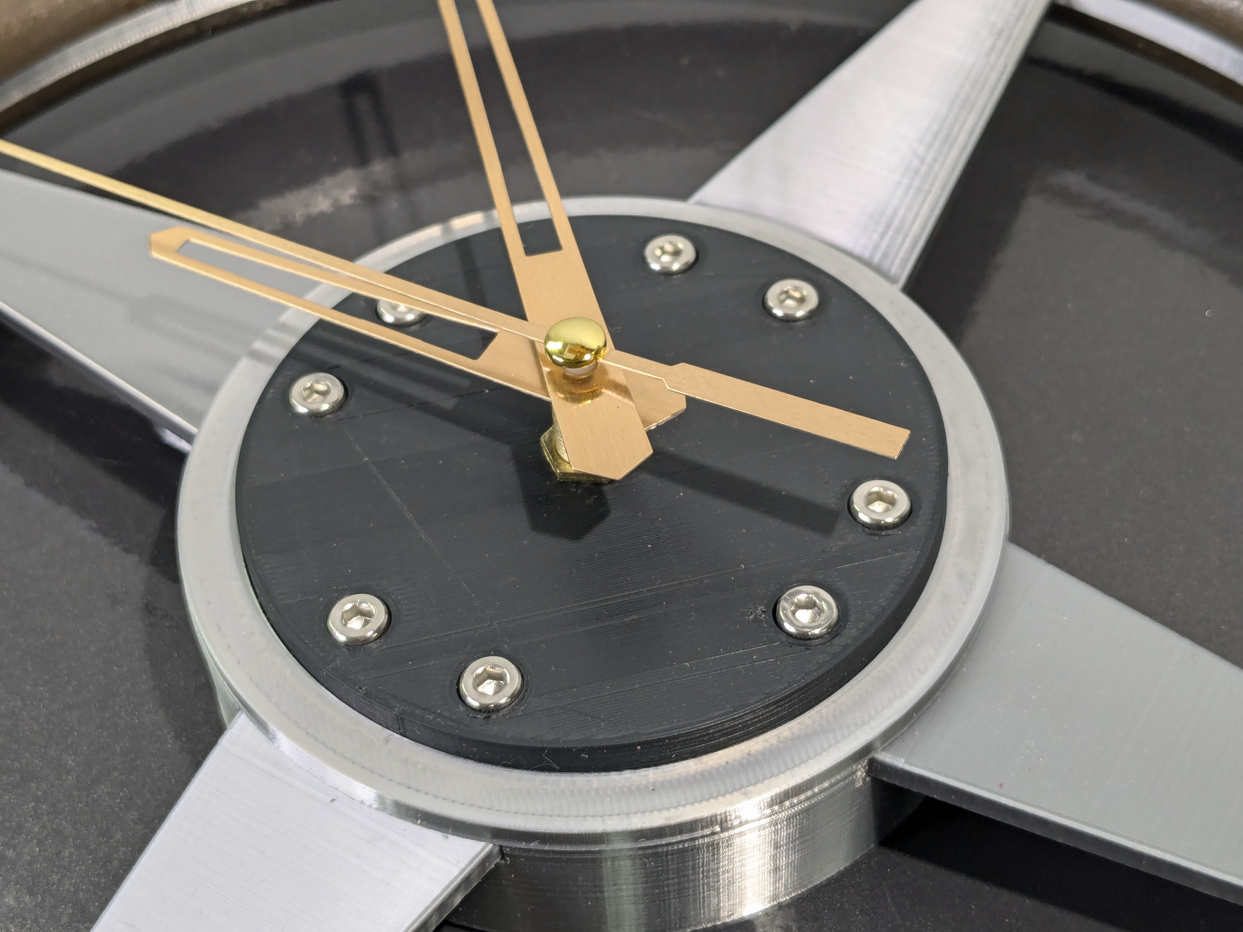 Brit Steering Wheel Wall Clock