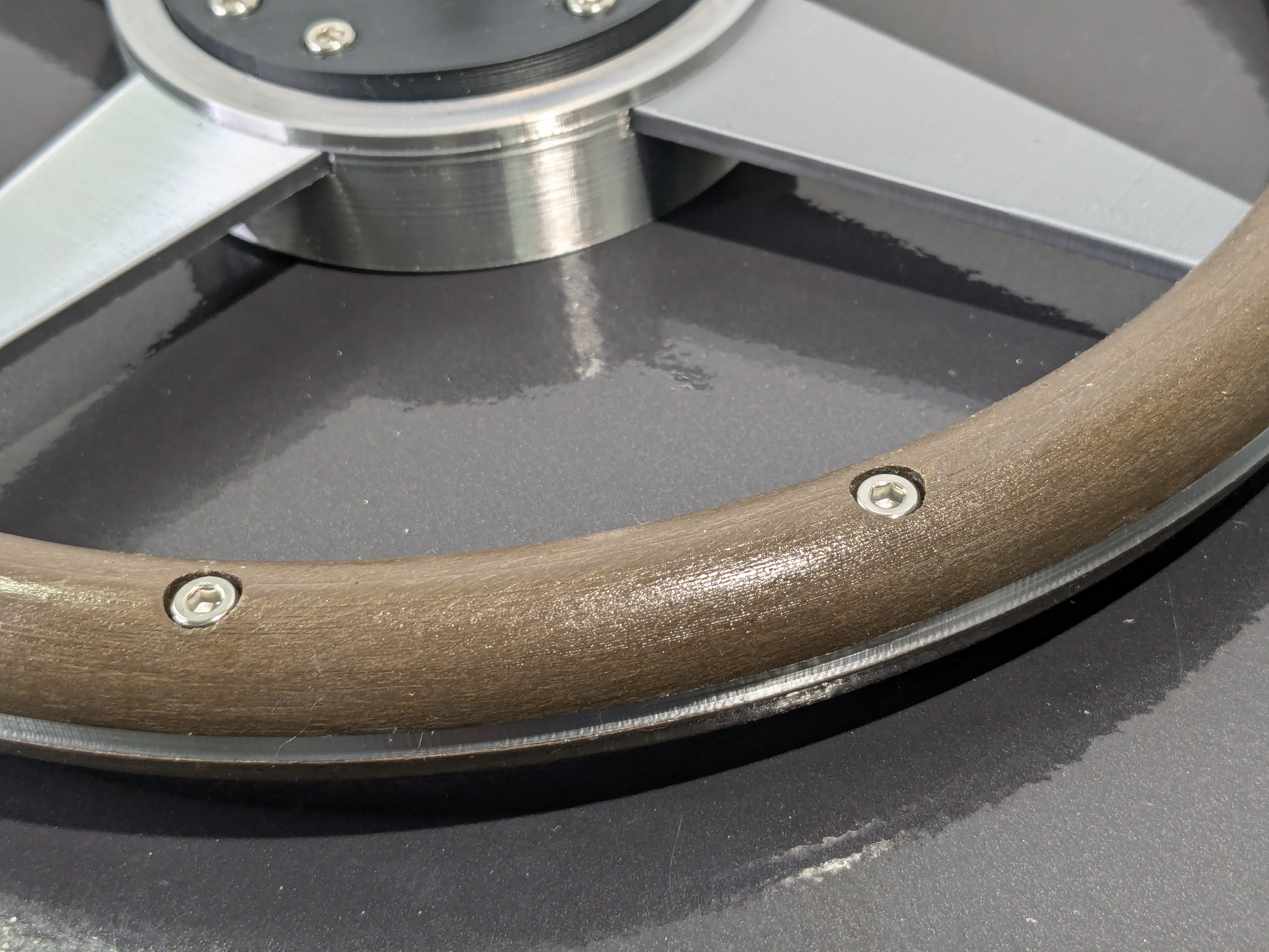 Brit Steering Wheel Wall Clock