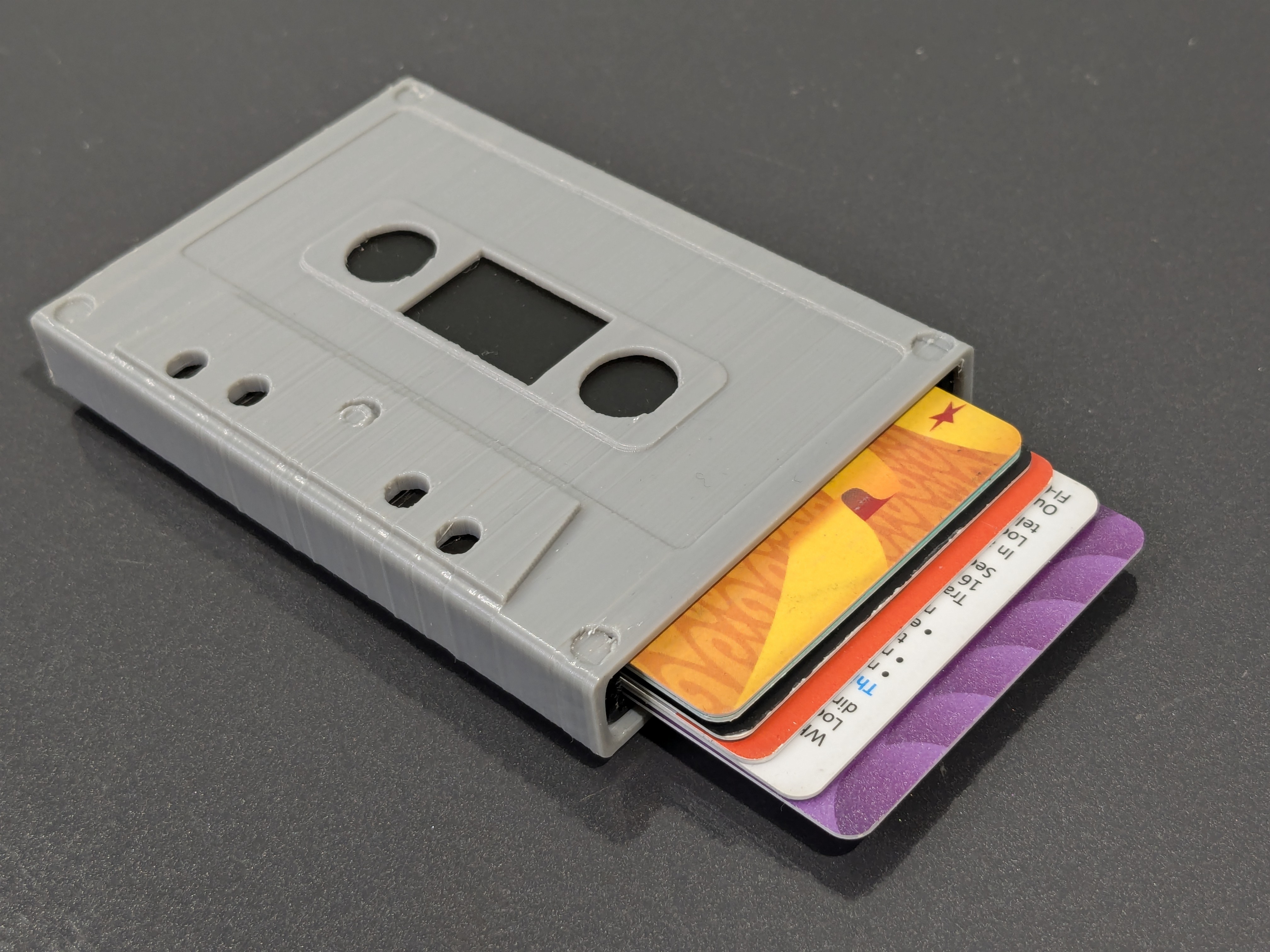 C Cassette Credit Card Holder