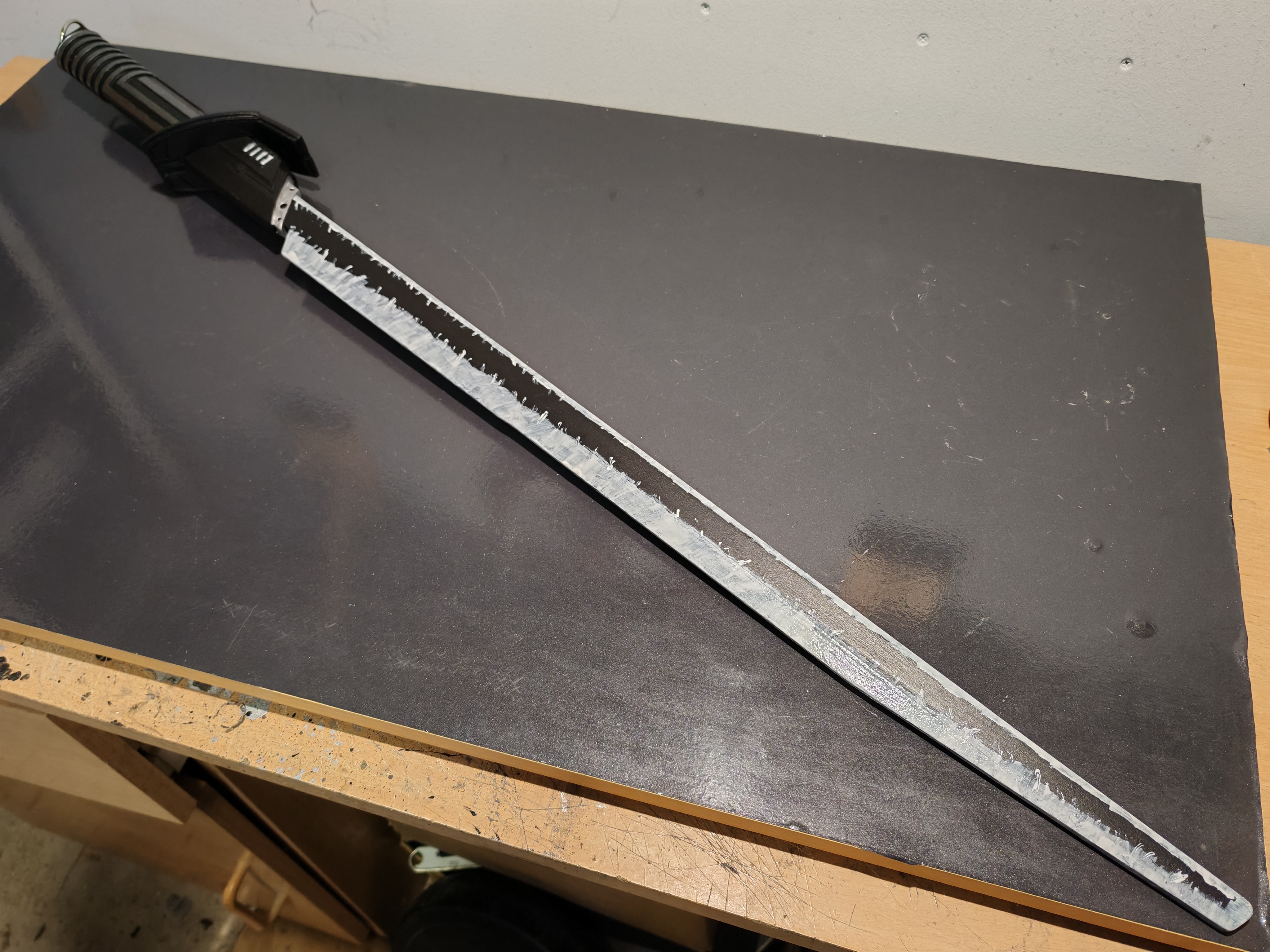 Mandalorian Darksaber Style Prop