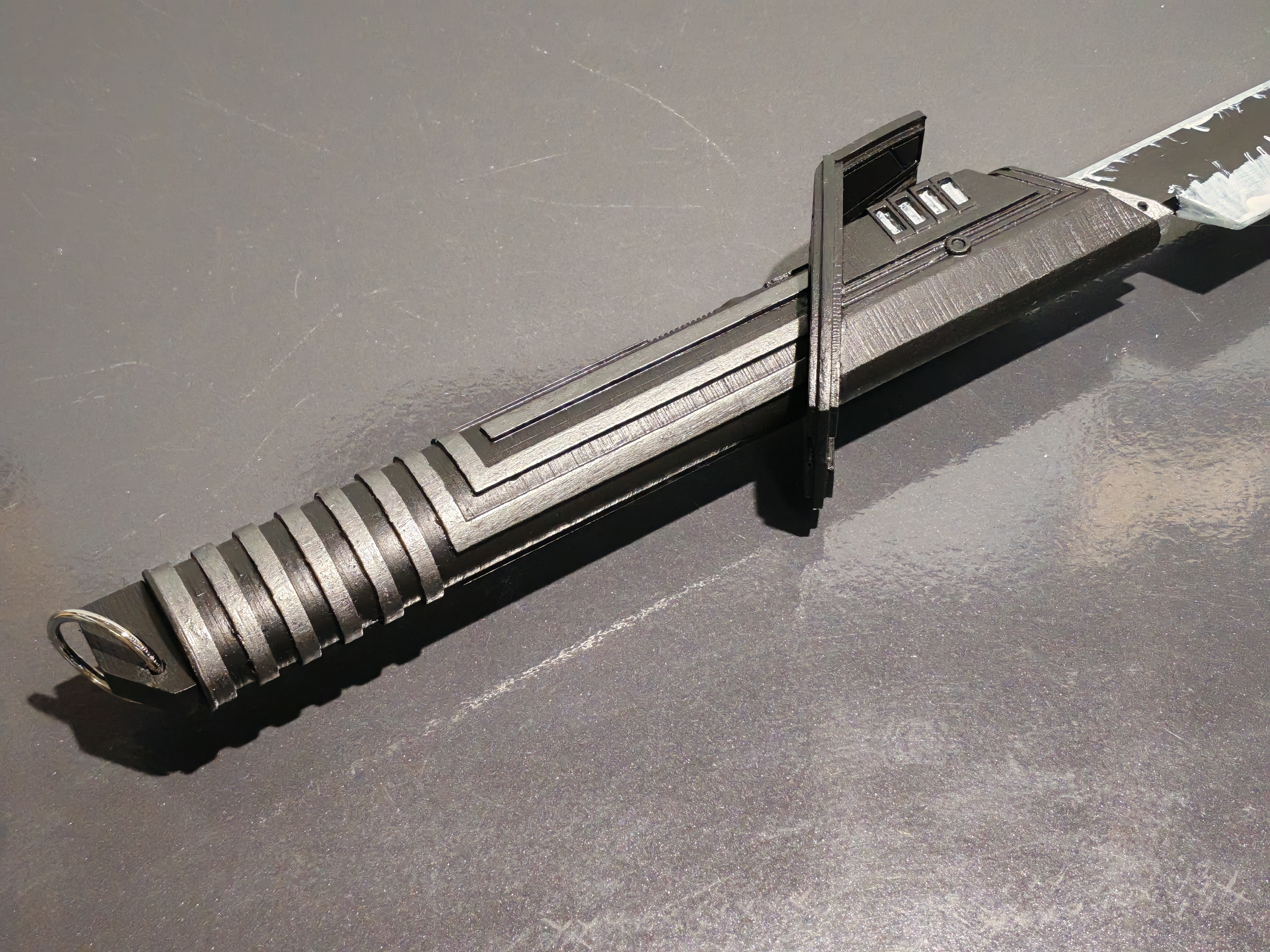 Mandalorian Darksaber Style Prop