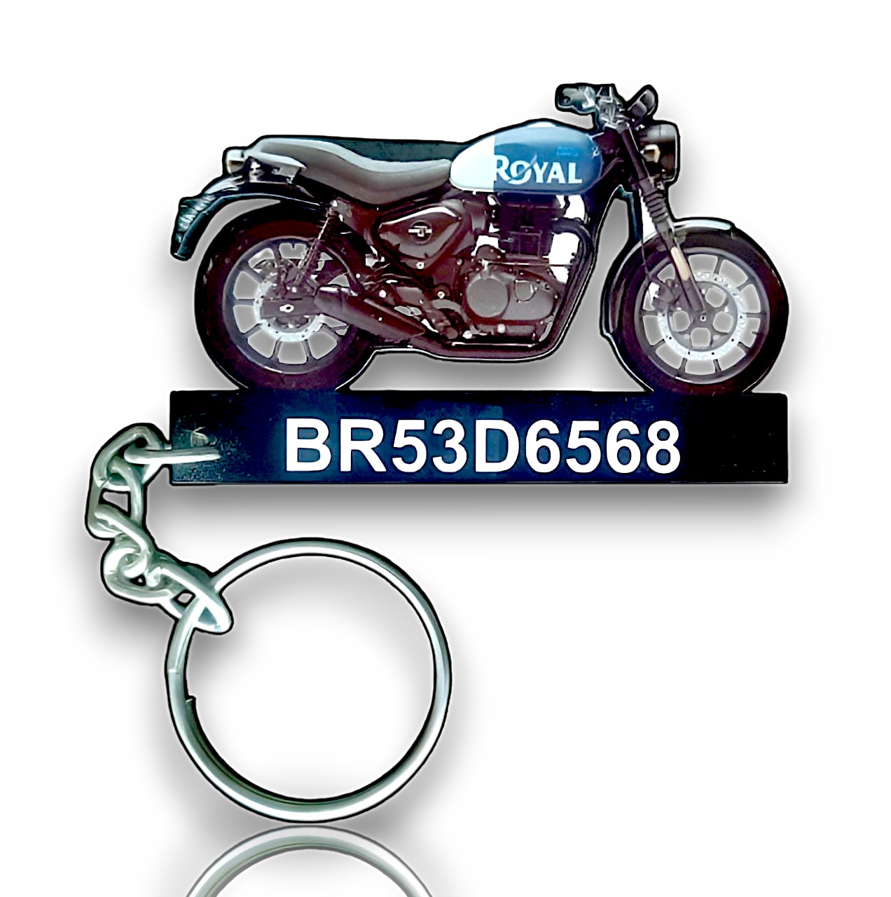 Bike Shaped Keychain